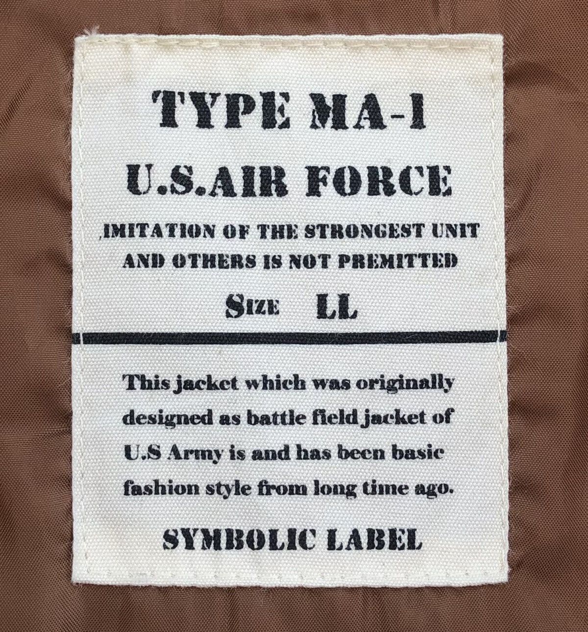 Japanese Brand U. S. AIR Force Type MA-1 Velvet Jacket Size US L / EU 52-54 / 3 - 7 Thumbnail