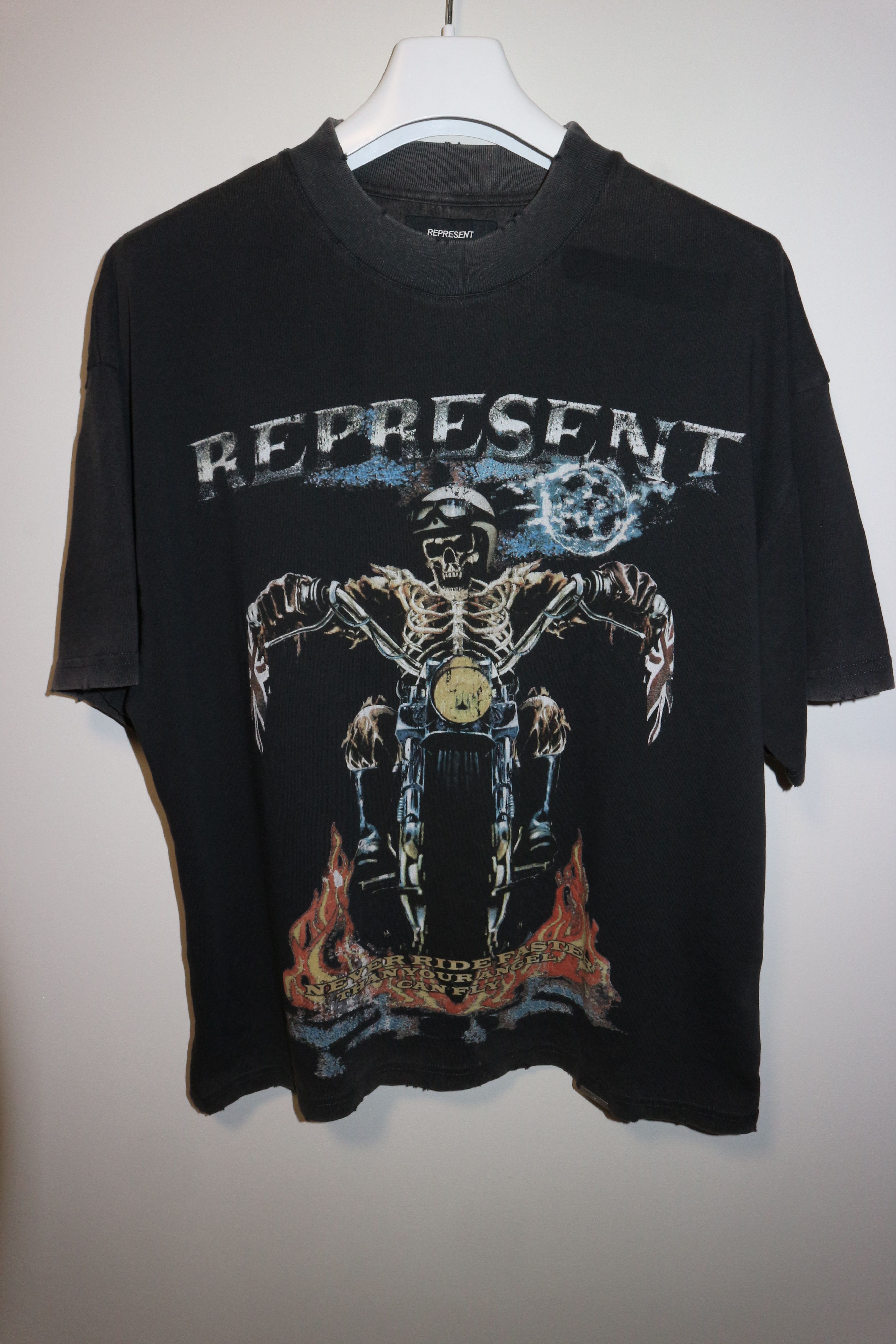 Moto print t-shirt