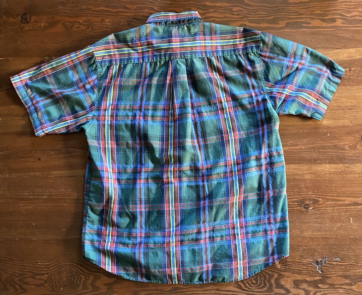 Vintage Vintage 90’s Claybrooke Plaid Short Sleeve Button Up Size US M / EU 48-50 / 2 - 8 Thumbnail
