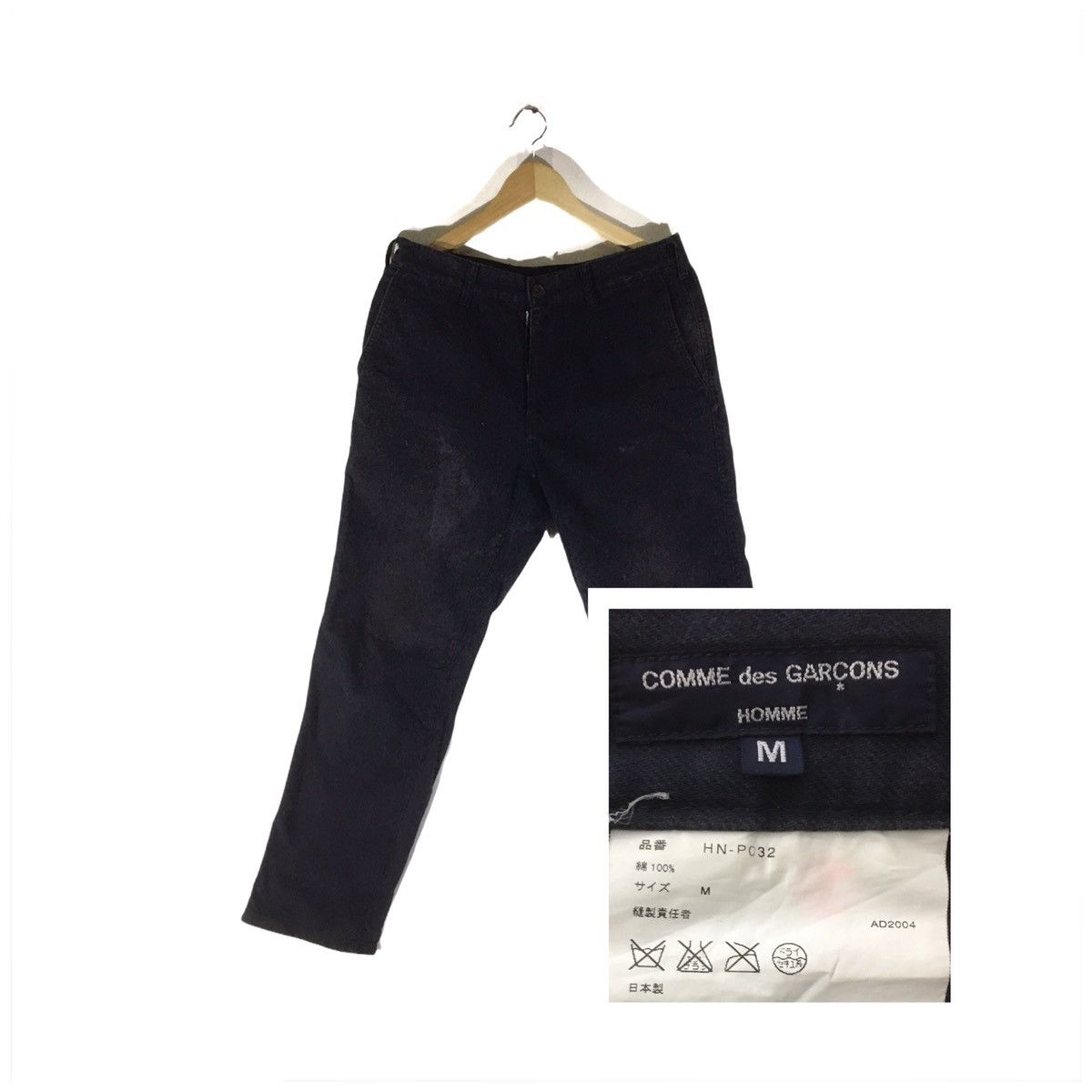 image of Cdg Cdg Cdg x Comme Des Garcons Vintage Comme Des Garçons in Black, Men's (Size 30)