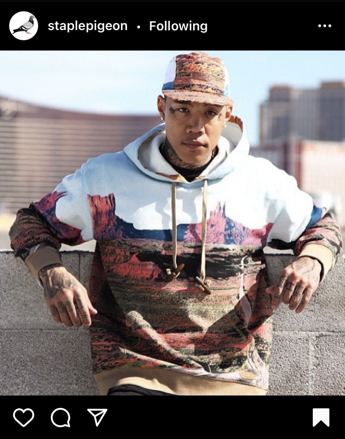 Staple Staple Pigeon Design Grand Mojave desert hoodie Size US M / EU 48-50 / 2 - 5 Thumbnail