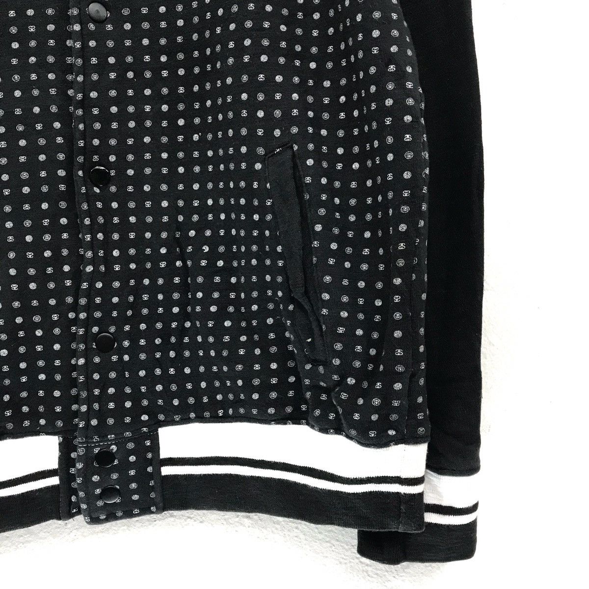 Stussy Stussy Varsity Jacket Button Up Full Print Stussy Logo Size US M / EU 48-50 / 2 - 4 Thumbnail