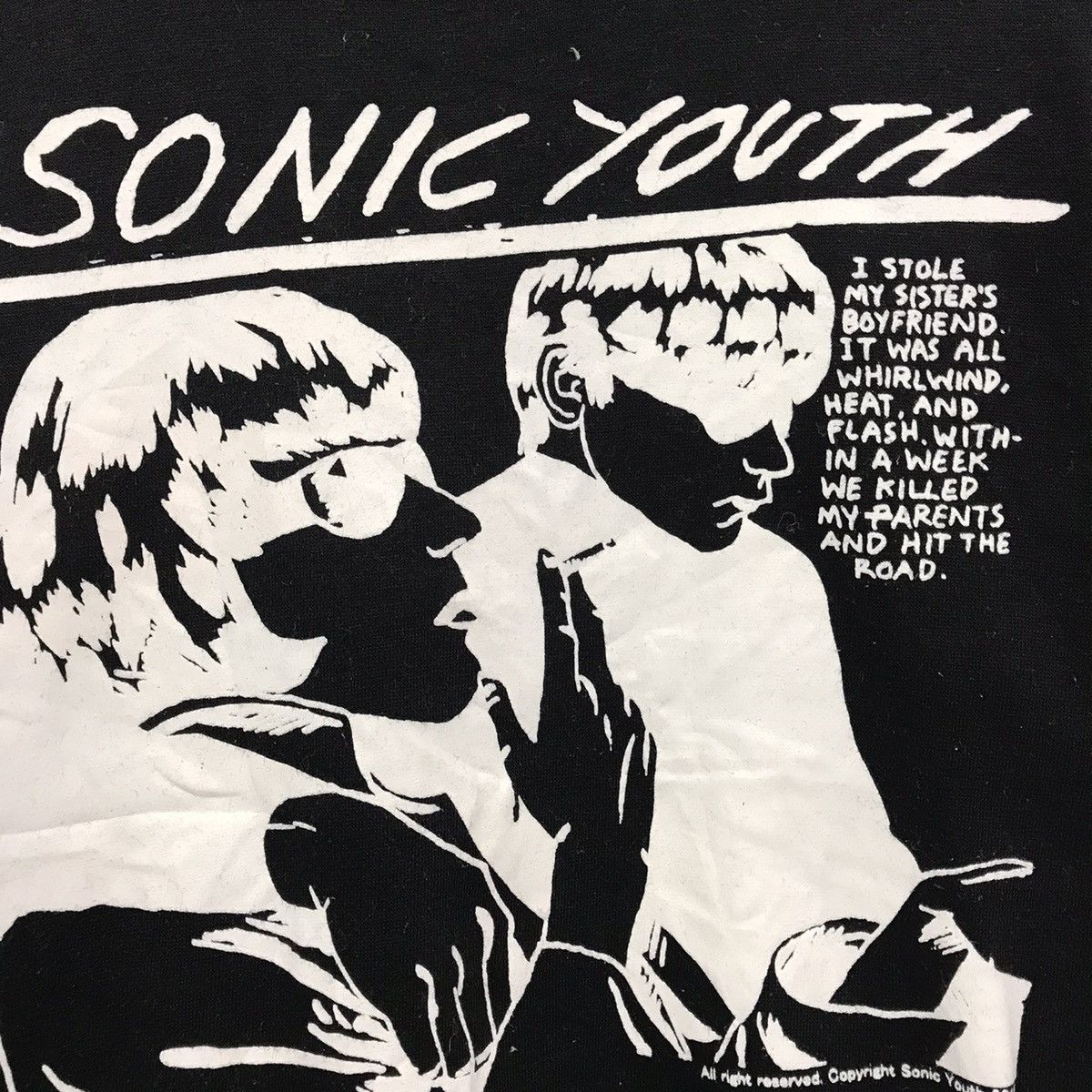Band Tees × Seditionaries Vintage Sonic Youth Sweatshirt Biglogo American Rock Band Size US S / EU 44-46 / 1 - 3 Thumbnail