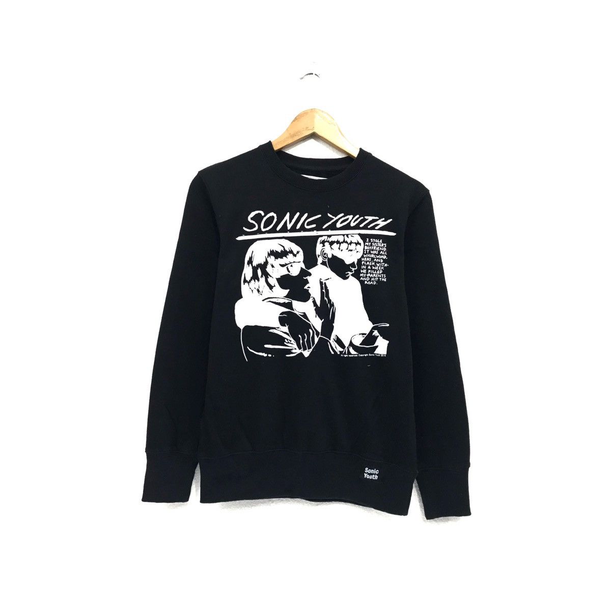 Band Tees × Seditionaries Vintage Sonic Youth Sweatshirt Biglogo American Rock Band Size US S / EU 44-46 / 1 - 1 Thumbnail