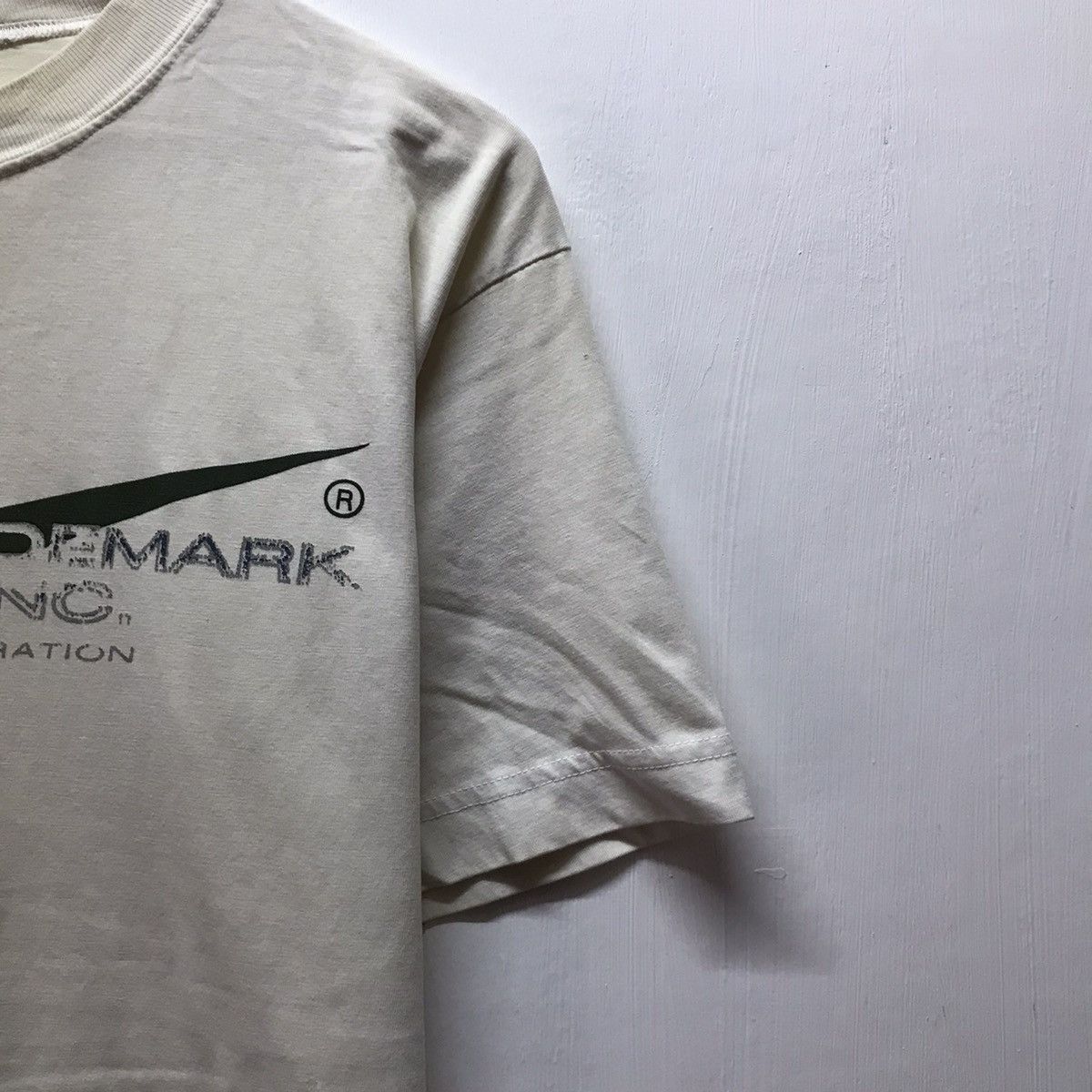 Nike × Vintage Vintage 90’s Nike Crew Neck Nike Shirt Nike Big Logo Swoosh Size US M / EU 48-50 / 2 - 5 Thumbnail