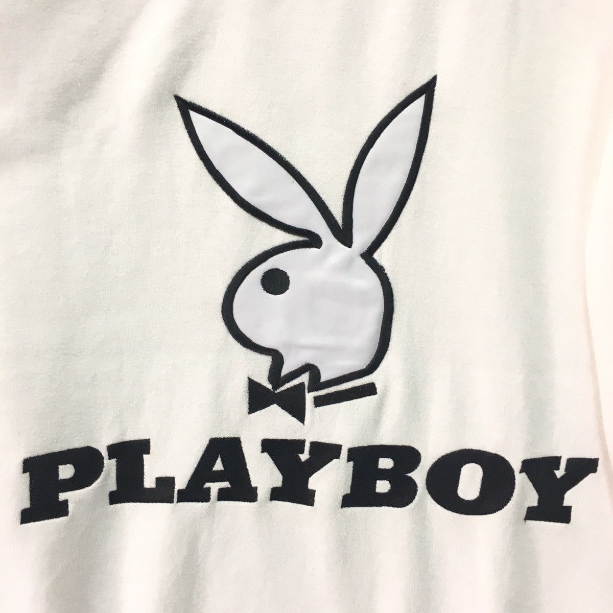 Playboy × Vintage Vintage Playboy Bunny Embroidery Big Logo Sweatshirt Size US L / EU 52-54 / 3 - 6 Thumbnail