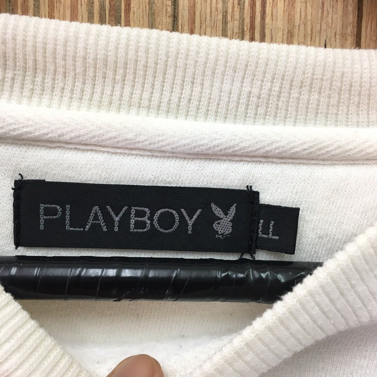 Playboy × Vintage Vintage Playboy Bunny Embroidery Big Logo Sweatshirt Size US L / EU 52-54 / 3 - 11 Thumbnail