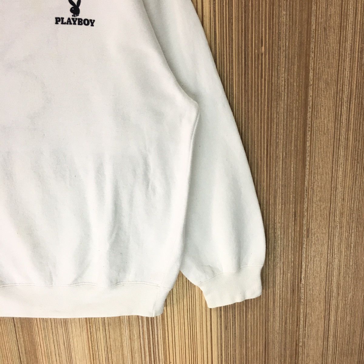 Playboy × Vintage Vintage Playboy Bunny Embroidery Big Logo Sweatshirt Size US L / EU 52-54 / 3 - 7 Thumbnail
