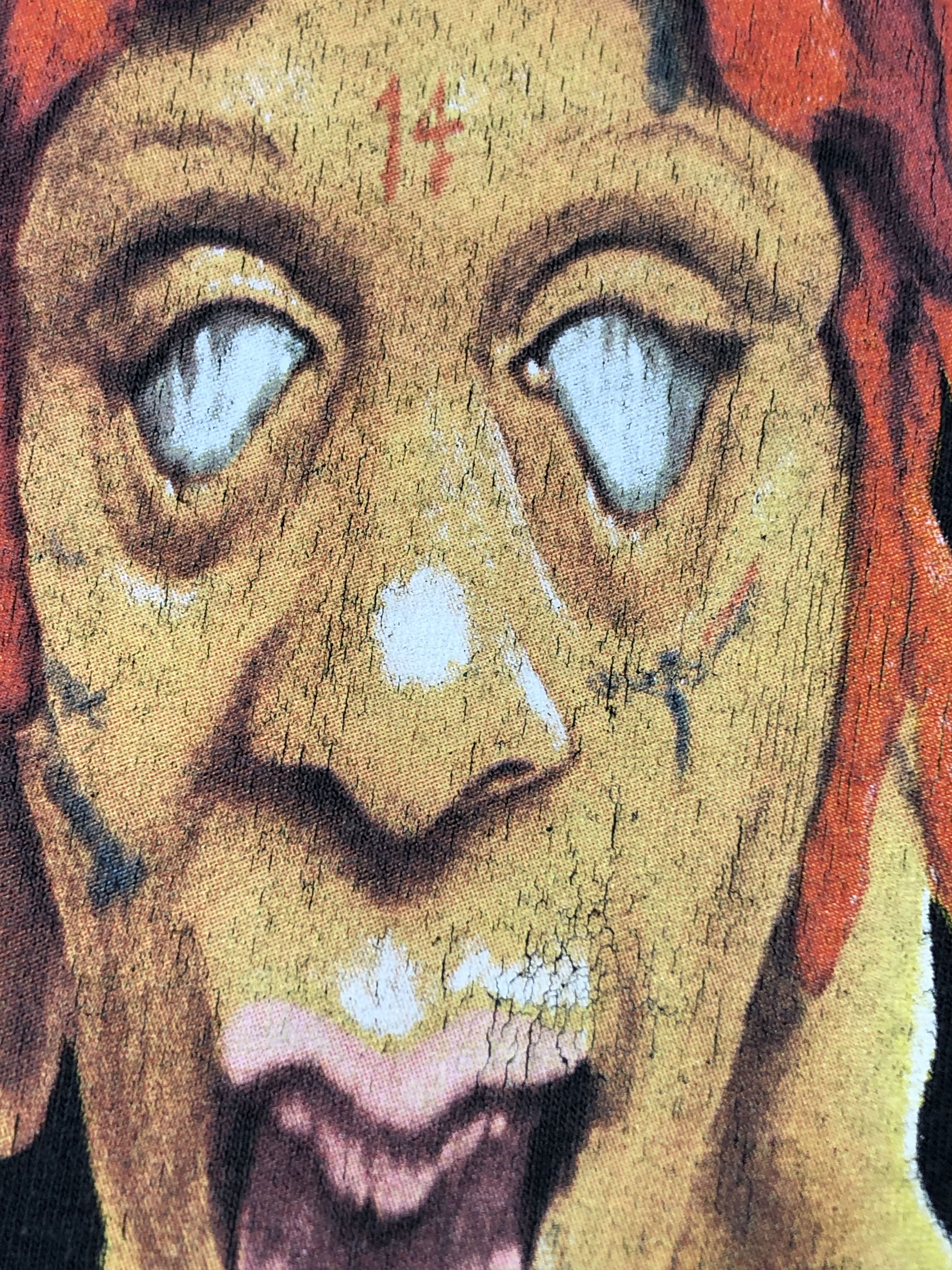 Trippie Redd Tripple Red Long Sleeve Tee Shirt Rare Y2K hype Drill Size US M / EU 48-50 / 2 - 6 Thumbnail