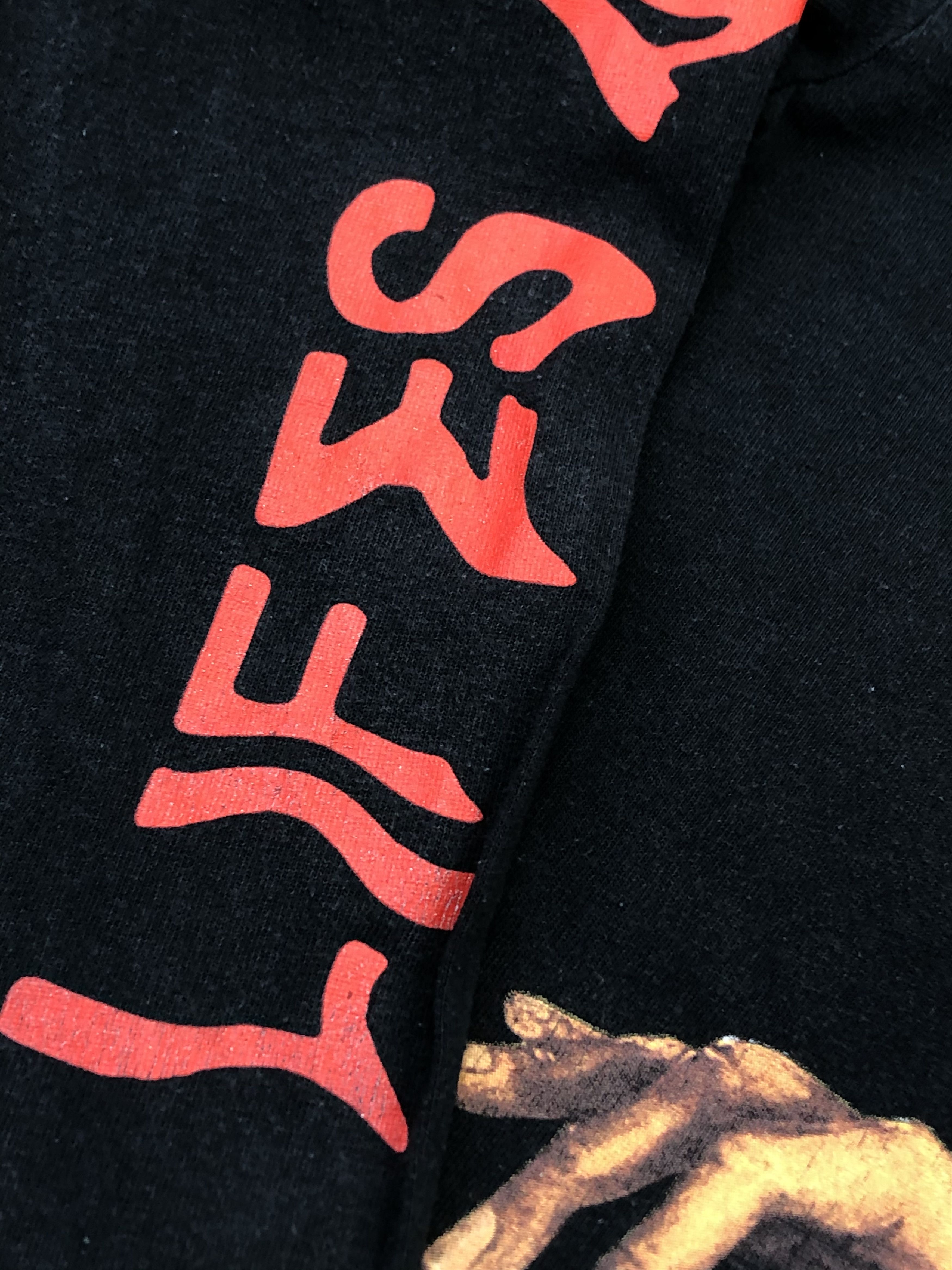Trippie Redd Tripple Red Long Sleeve Tee Shirt Rare Y2K hype Drill Size US M / EU 48-50 / 2 - 8 Thumbnail