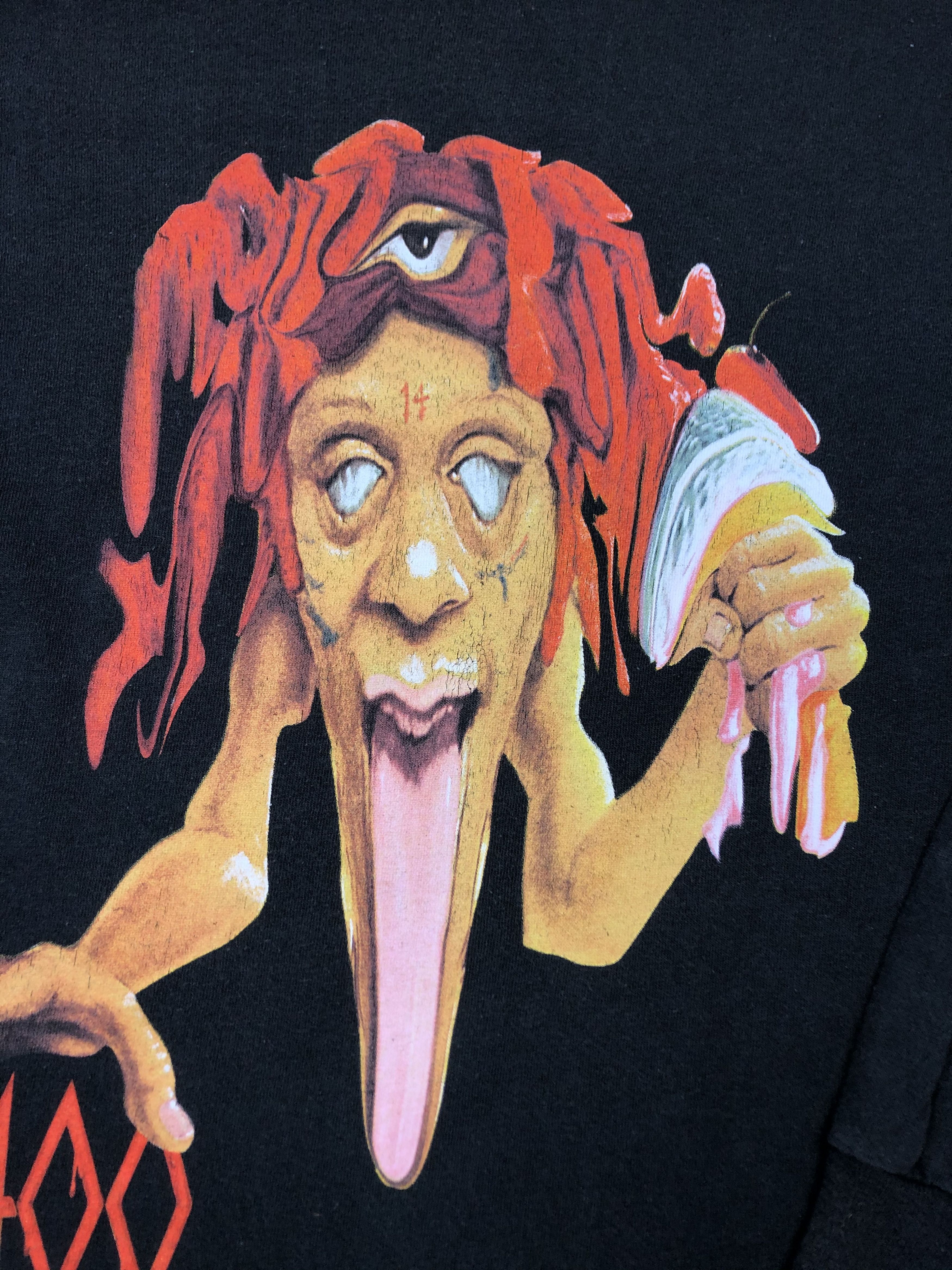 Trippie Redd Tripple Red Long Sleeve Tee Shirt Rare Y2K hype Drill Size US M / EU 48-50 / 2 - 3 Thumbnail