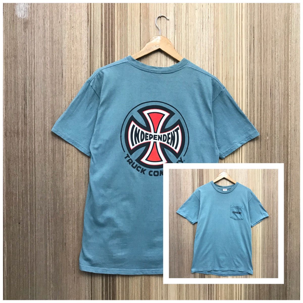 Independent Truck Co. Supreme Tee Shirt Supreme Independent TruckCompany Crewneck Size US M / EU 48-50 / 2 - 1 Thumbnail