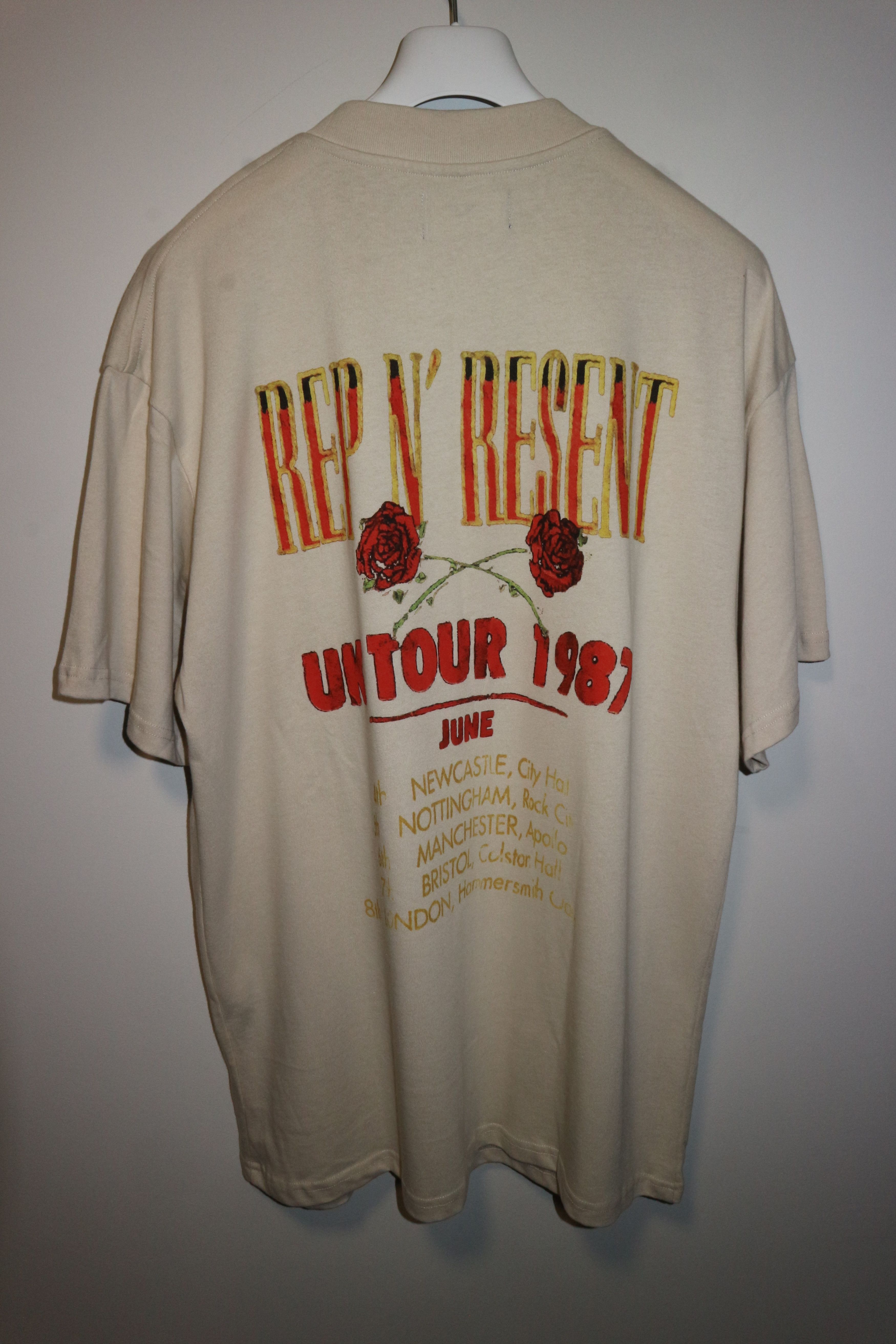 Represent Clo. UK TOUR 1987 TSHIRT Size US M / EU 48-50 / 2 - 7 Thumbnail