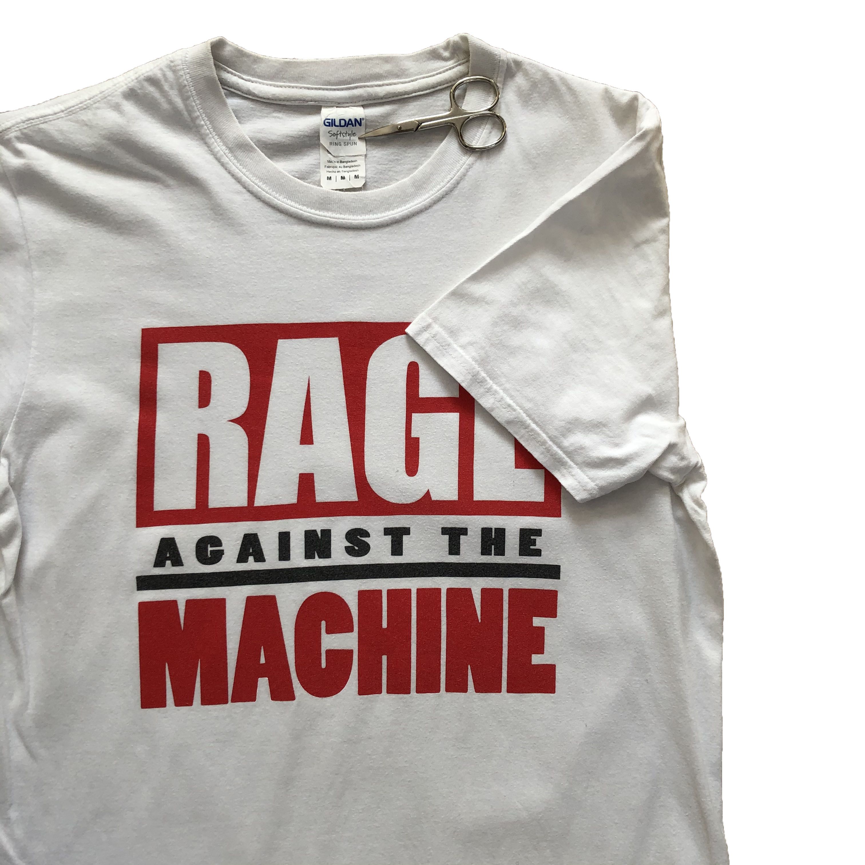 Band Tees × Rage Against The Machine × Vintage Rage Against The Machine Tee Big Logo Y2K Hype Drill Size US M / EU 48-50 / 2 - 3 Thumbnail
