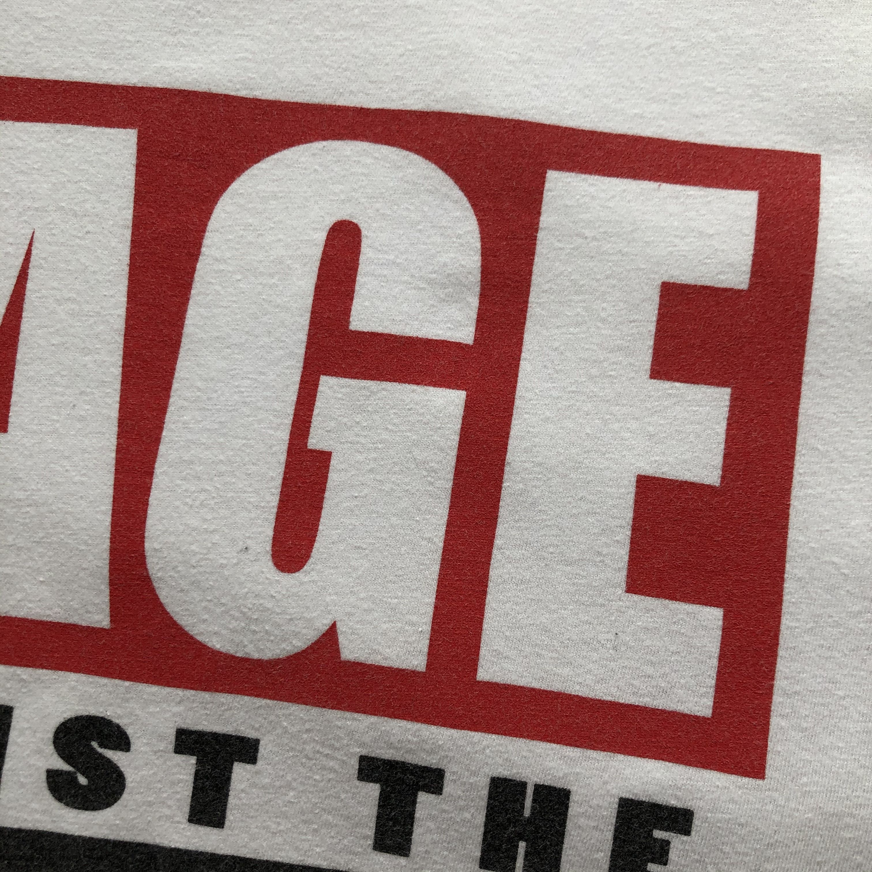 Band Tees × Rage Against The Machine × Vintage Rage Against The Machine Tee Big Logo Y2K Hype Drill Size US M / EU 48-50 / 2 - 6 Thumbnail