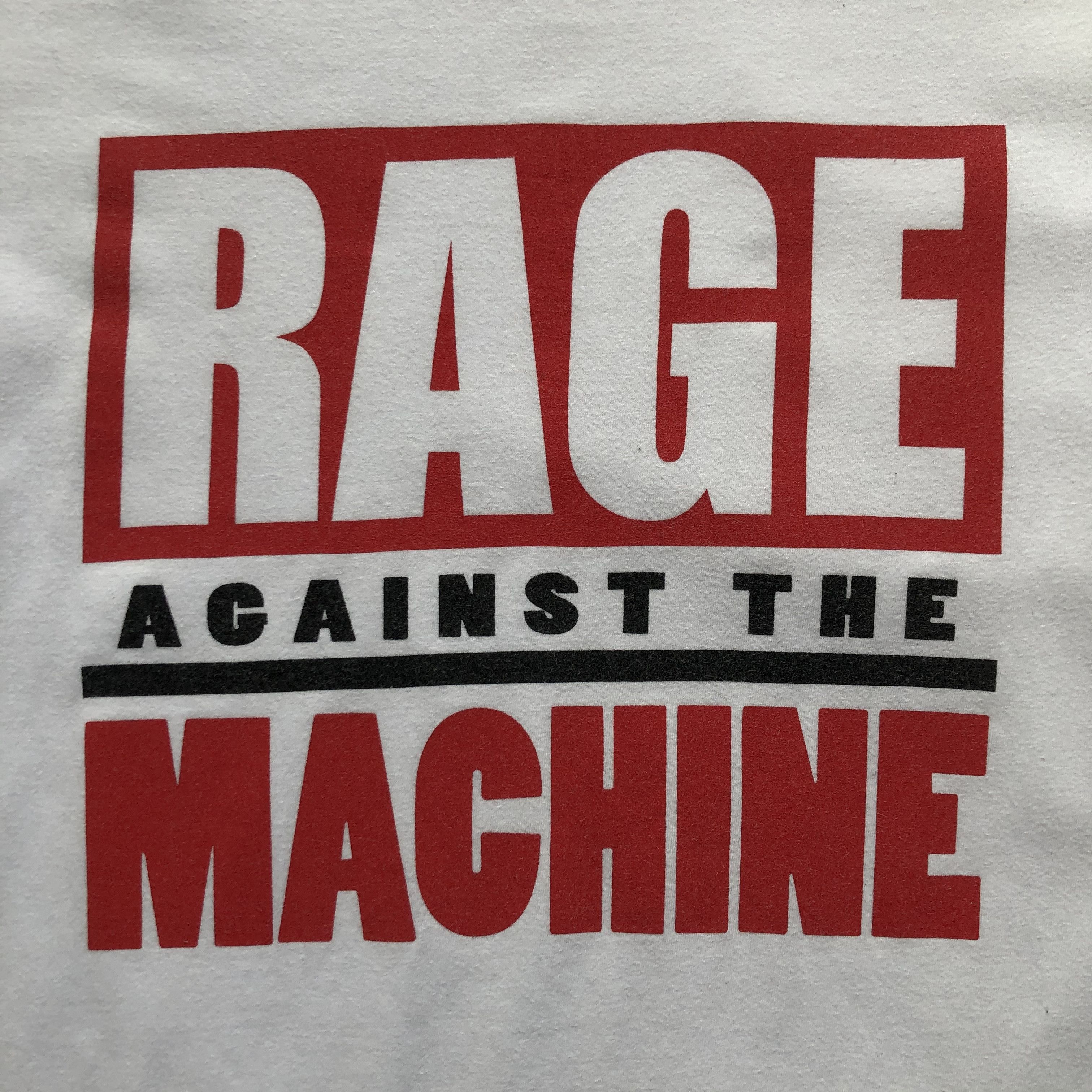 Band Tees × Rage Against The Machine × Vintage Rage Against The Machine Tee Big Logo Y2K Hype Drill Size US M / EU 48-50 / 2 - 4 Thumbnail