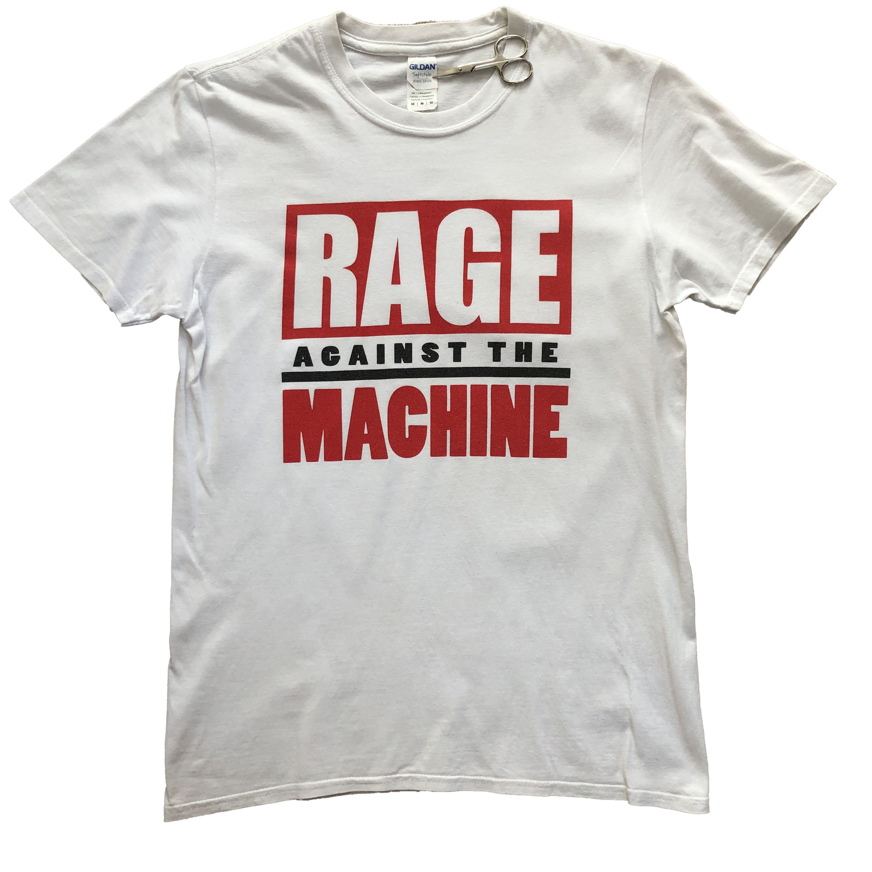 Band Tees × Rage Against The Machine × Vintage Rage Against The Machine Tee Big Logo Y2K Hype Drill Size US M / EU 48-50 / 2 - 1 Thumbnail