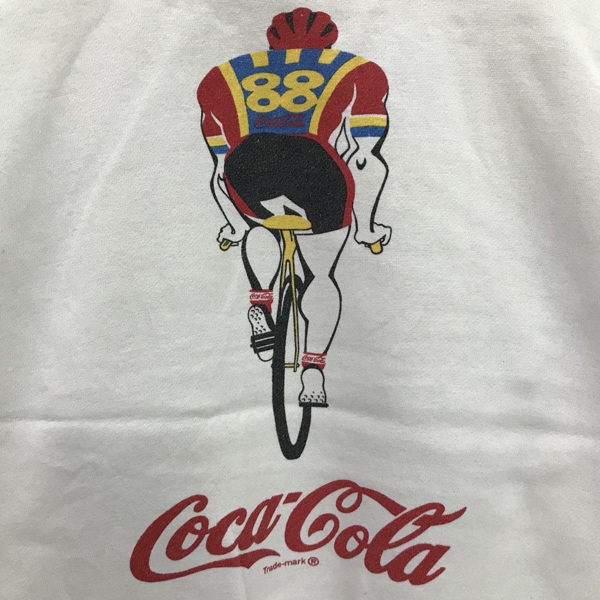 Coca Cola × USA Olympics × Vintage Vintage Coca Cola Olympic Cycling Sports Sweatshirt Size US M / EU 48-50 / 2 - 8 Thumbnail