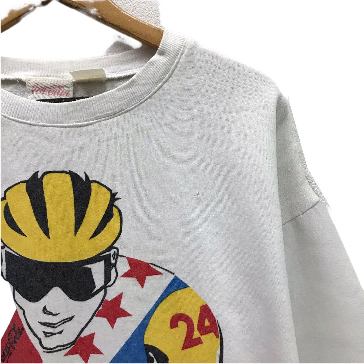 Coca Cola × USA Olympics × Vintage Vintage Coca Cola Olympic Cycling Sports Sweatshirt Size US M / EU 48-50 / 2 - 6 Thumbnail