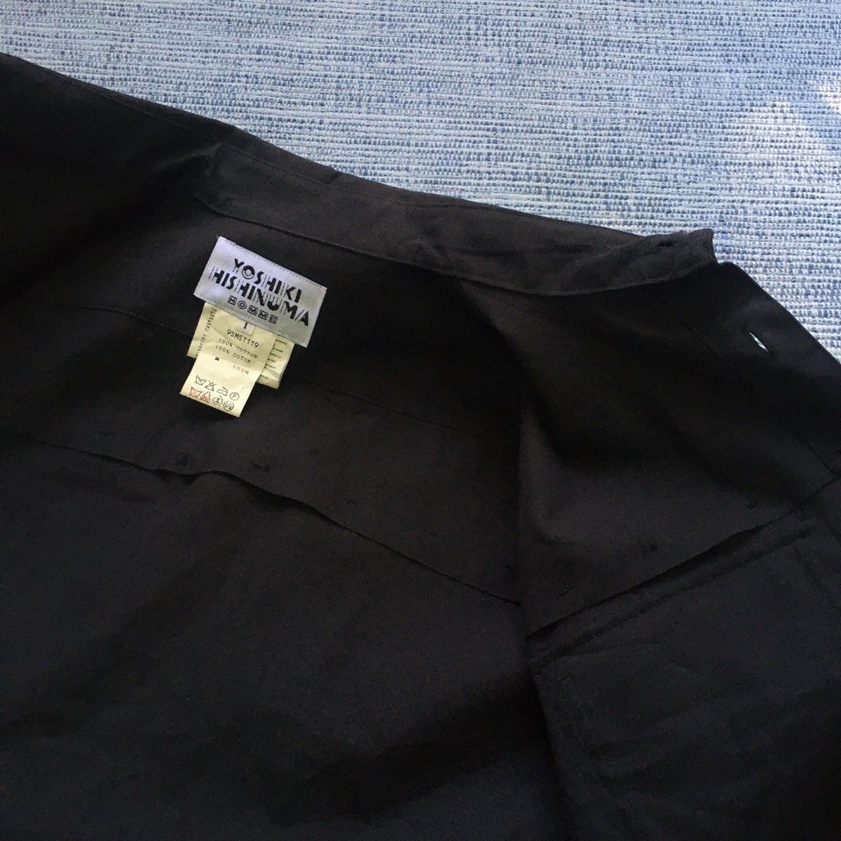 Issey Miyake × Japanese Brand archive: yoshiki hishinuma hand cut shirt Size US S / EU 44-46 / 1 - 10 Thumbnail