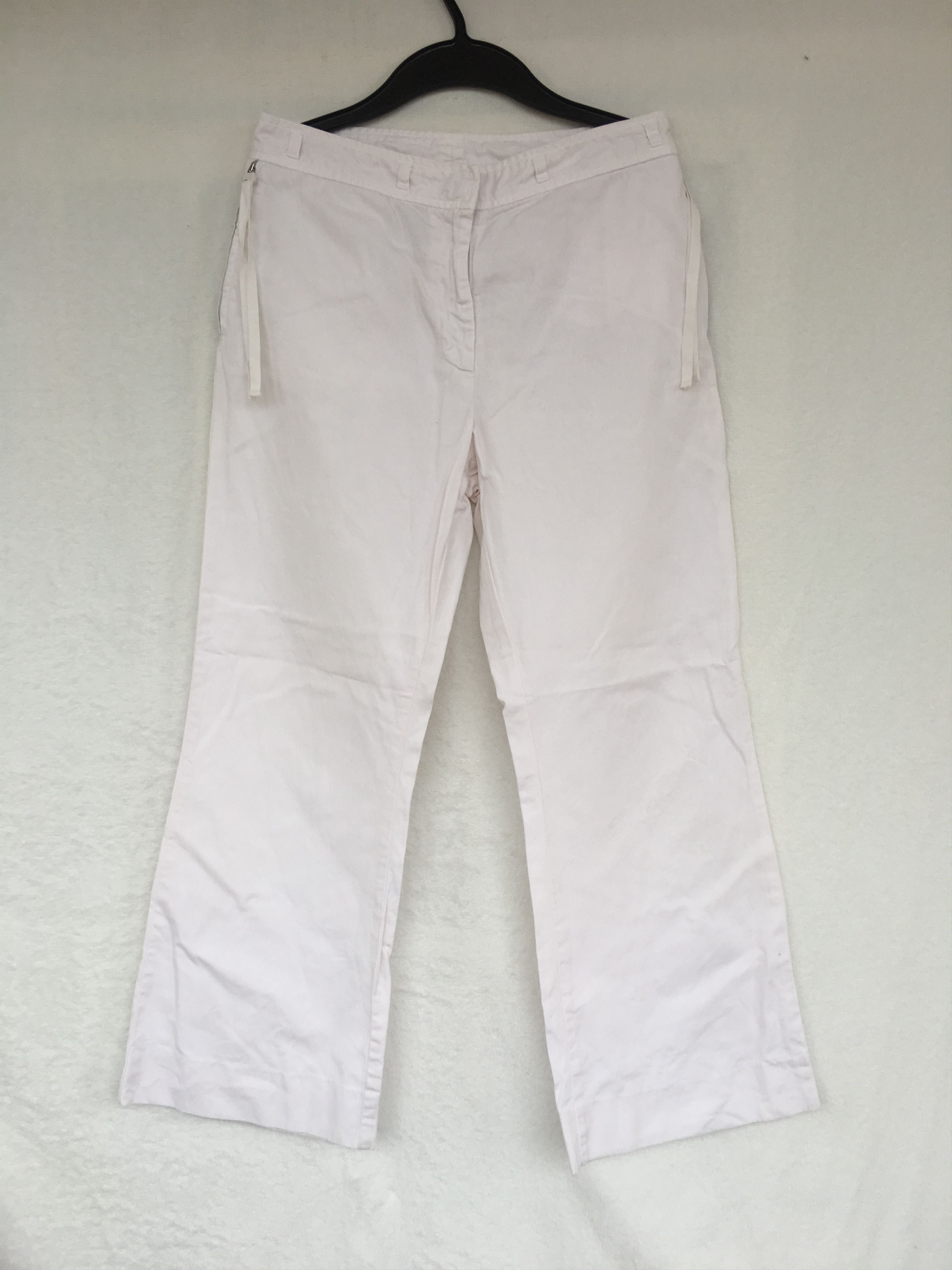 Pre-owned Maison Margiela X Vintage White Pant