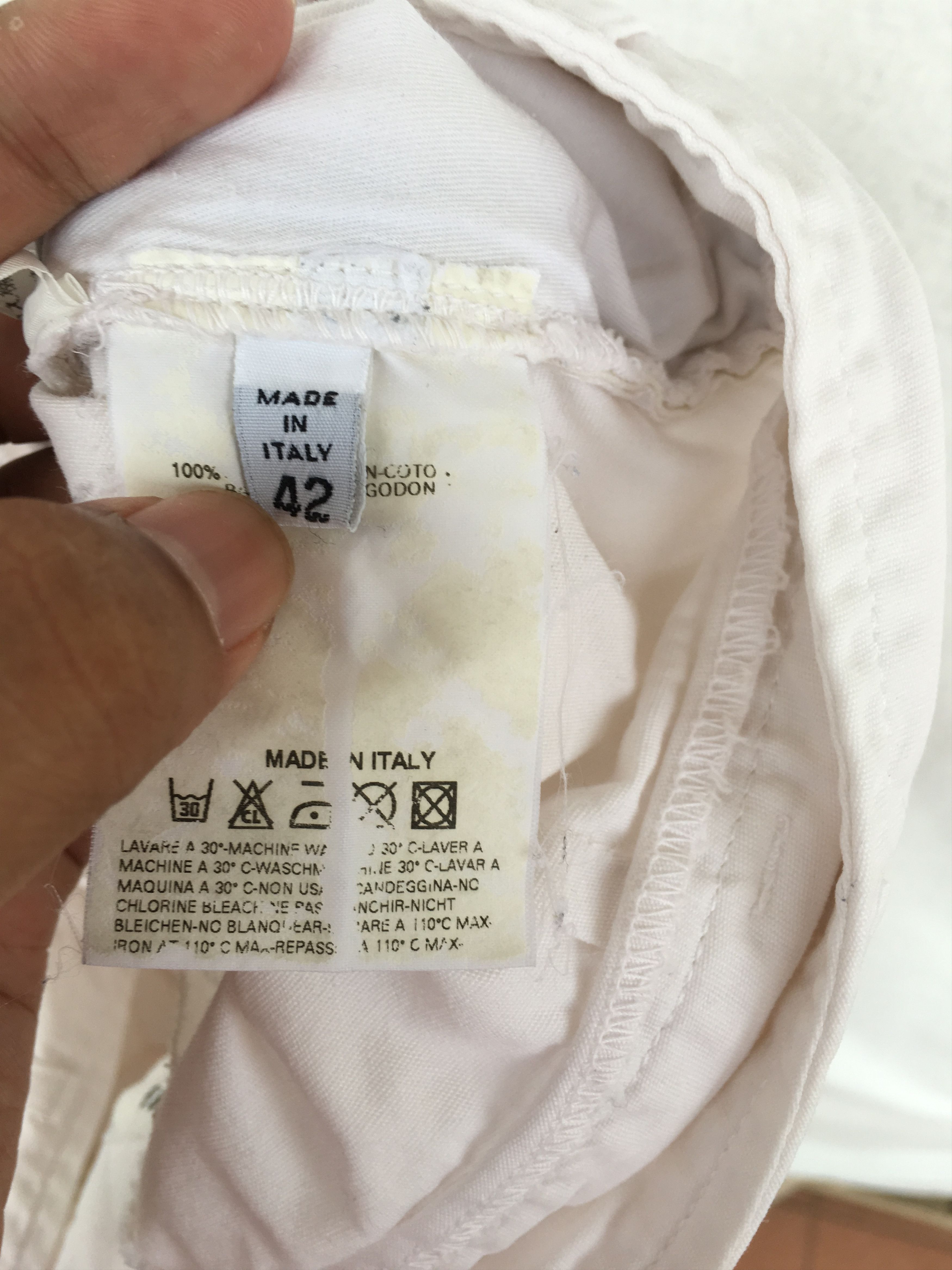 Maison Margiela × Vintage white pant Size US 28 / EU 44 - 8 Thumbnail