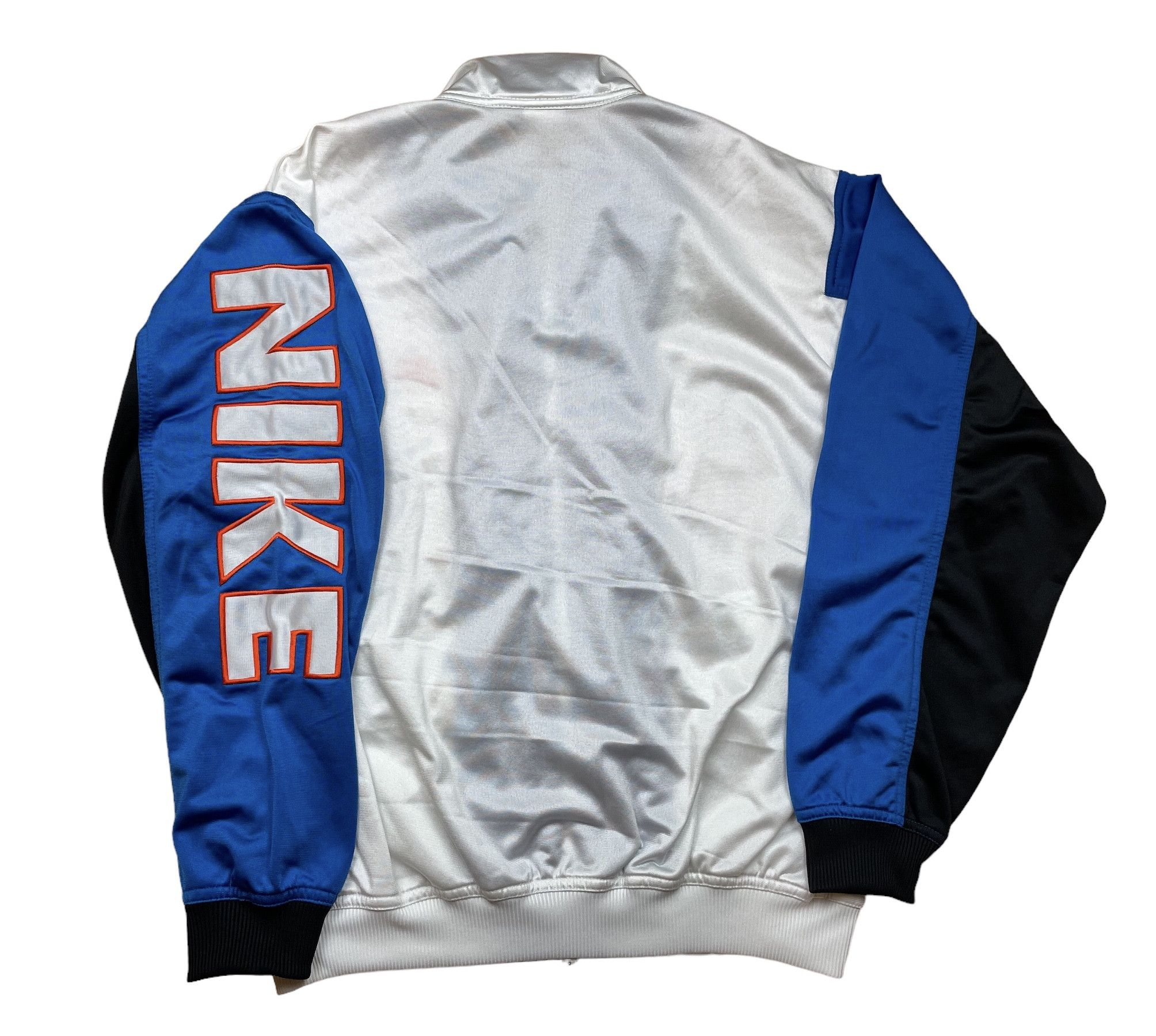 Nike × Vintage Vintage Nike Jacket Sweatshirt Swoosh Rare Y2K Hype Size US M / EU 48-50 / 2 - 2 Thumbnail