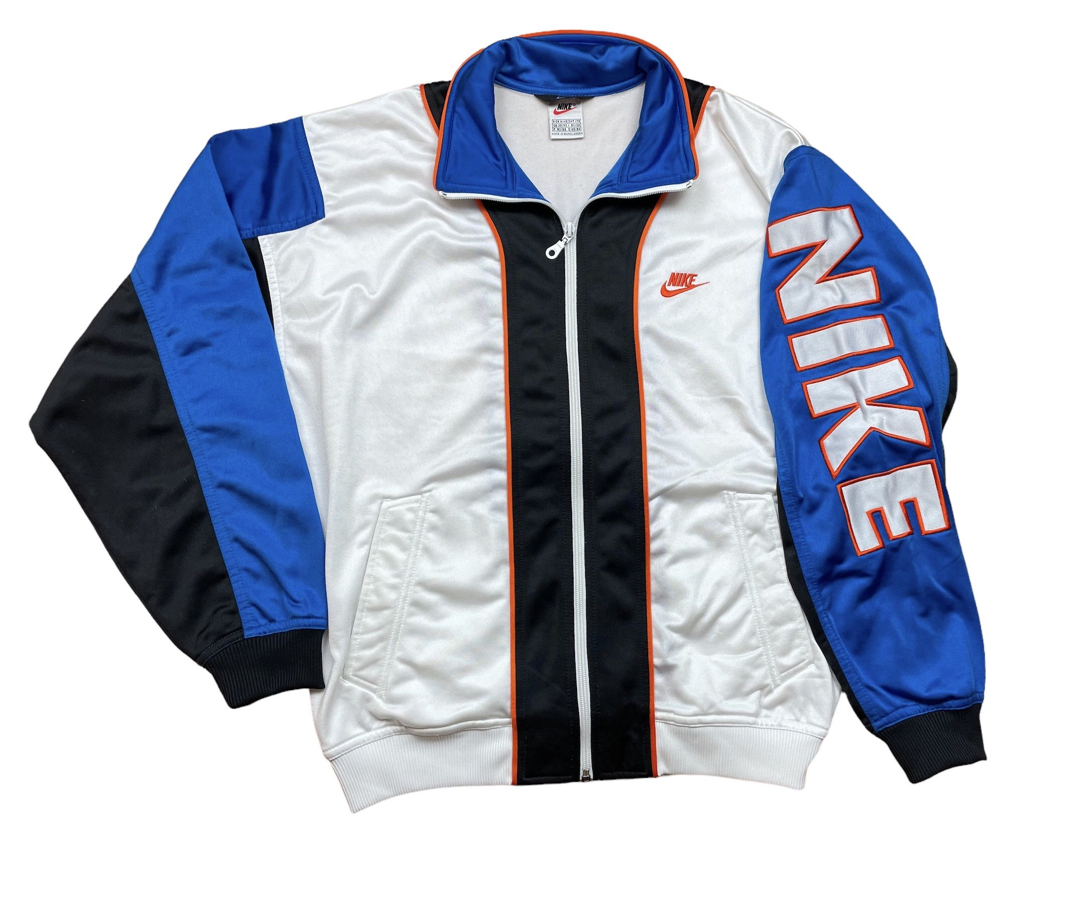 Nike × Vintage Vintage Nike Jacket Sweatshirt Swoosh Rare Y2K Hype Size US M / EU 48-50 / 2 - 1 Thumbnail