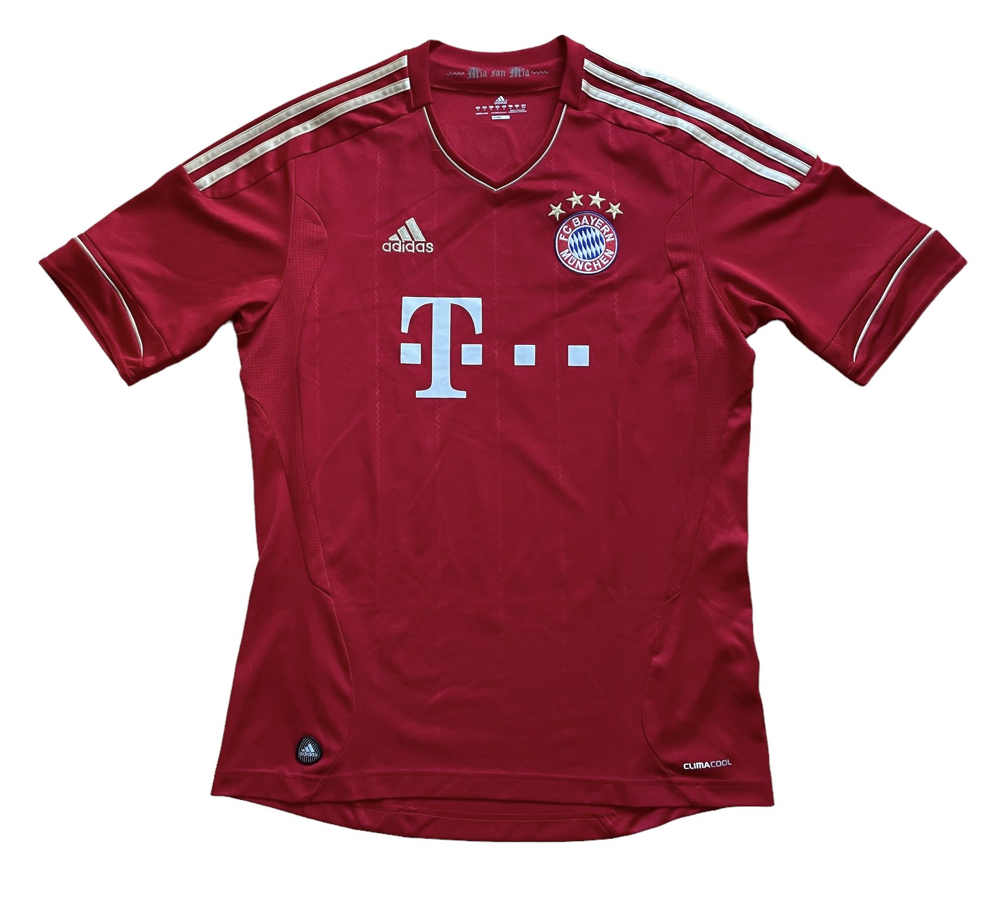 Adidas Bayern Munich #8 Martinez football shirt 2011 Jersey Tee Size US M / EU 48-50 / 2 - 2 Thumbnail
