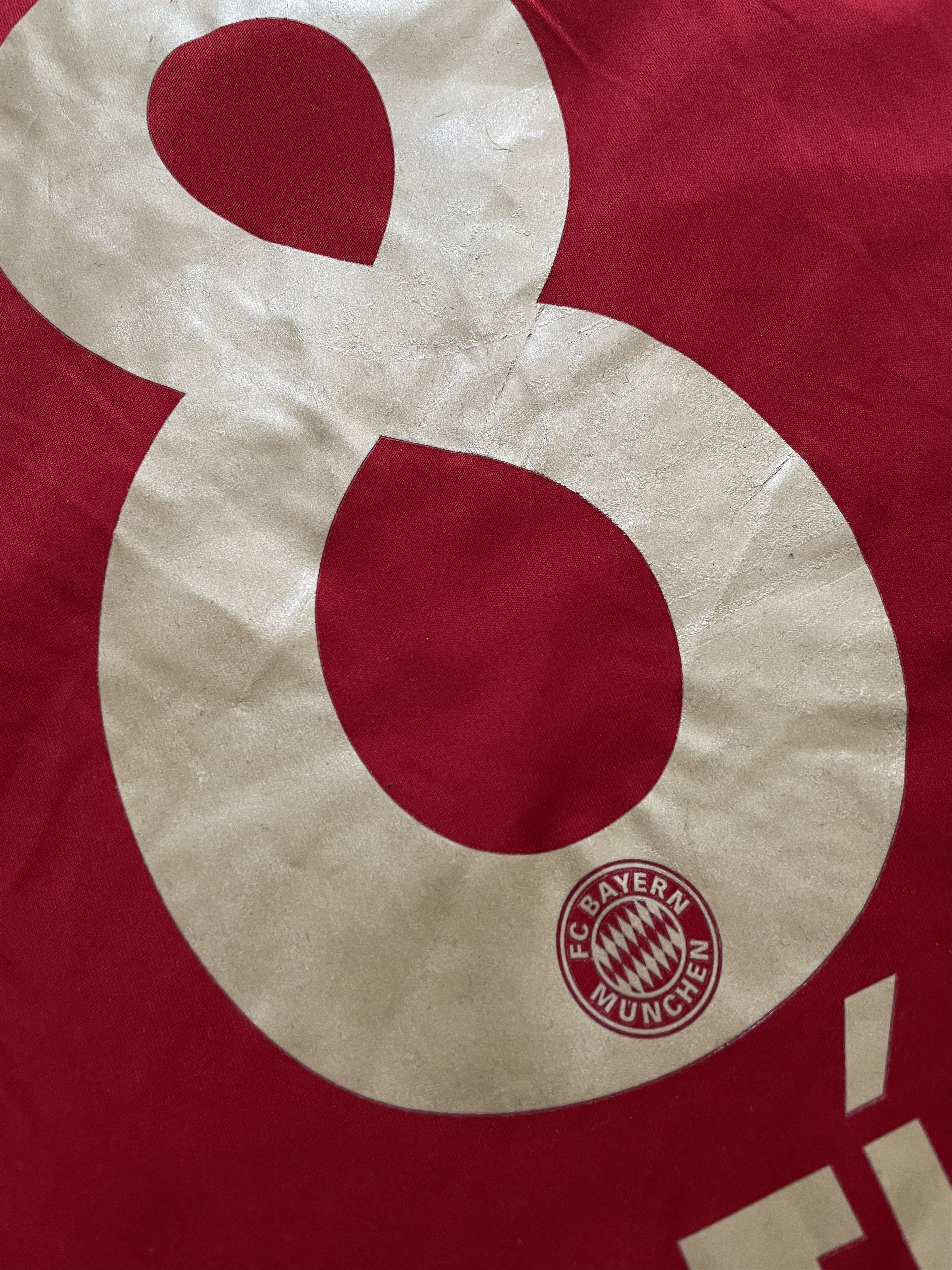 Adidas Bayern Munich #8 Martinez football shirt 2011 Jersey Tee Size US M / EU 48-50 / 2 - 13 Thumbnail