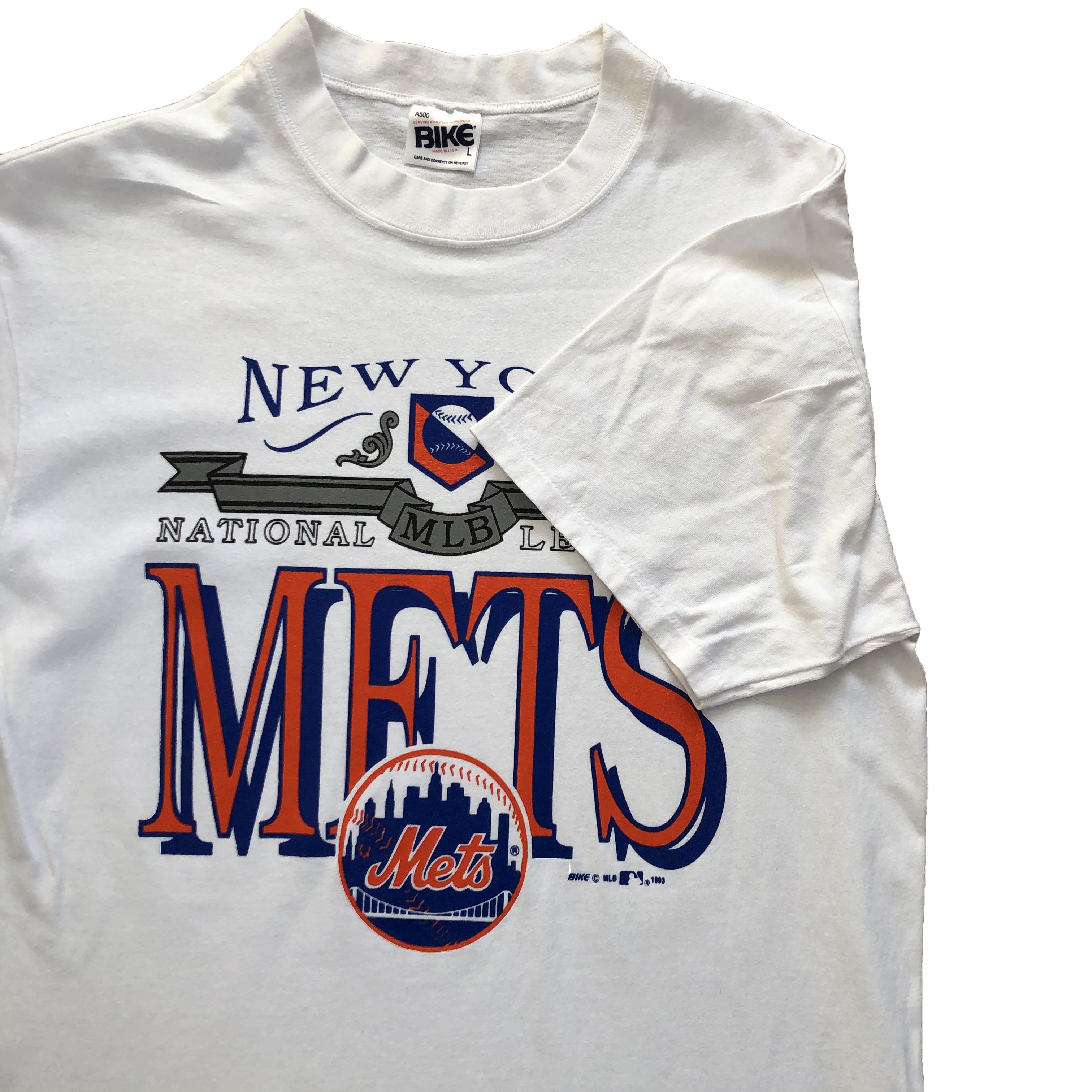 MLB × Vintage Vintage New York Mets 1993 Tee MLB Shirt Y2k Sport Hype Size US L / EU 52-54 / 3 - 3 Thumbnail
