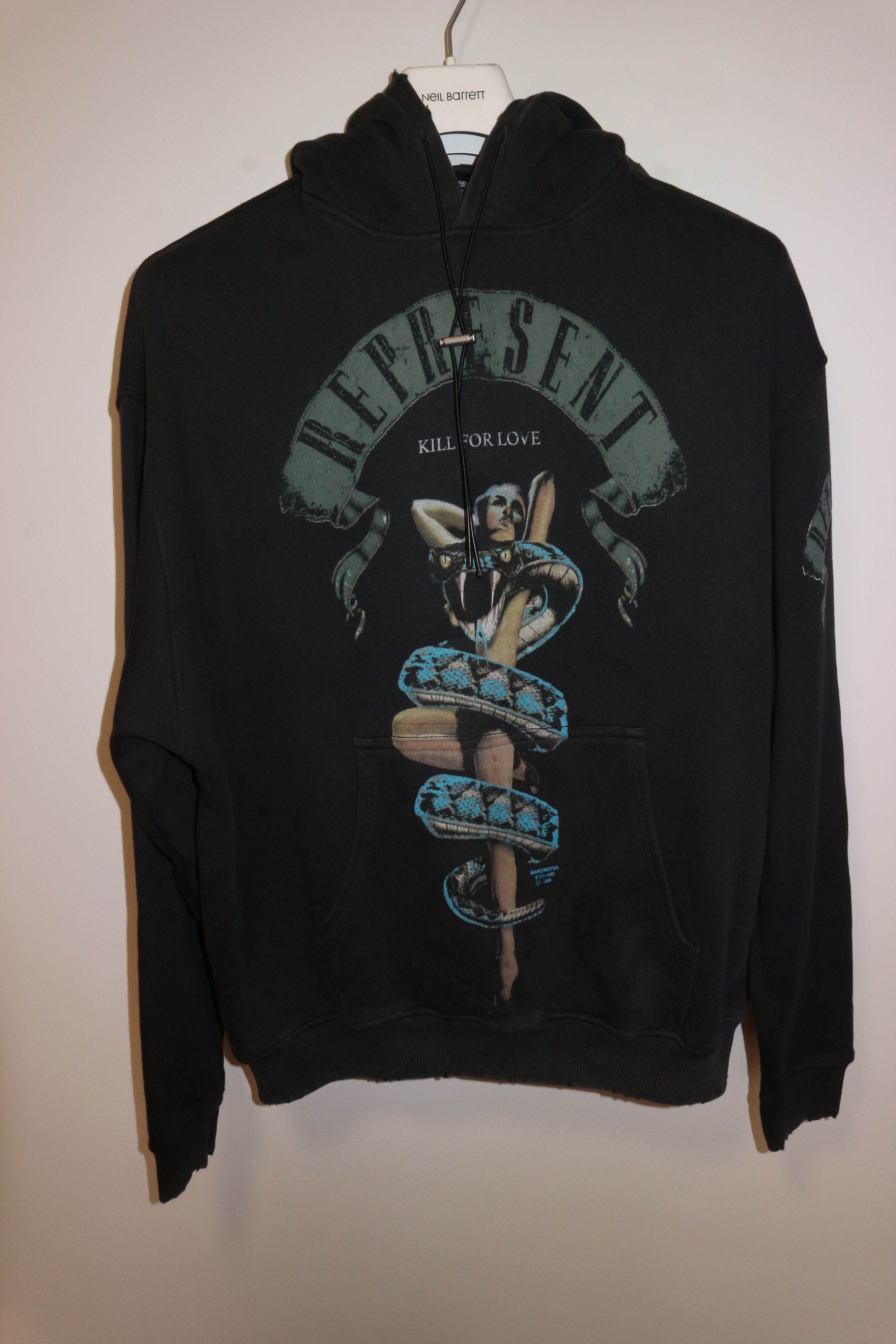 Represent Clo. Kill for love hoodie Size US S / EU 44-46 / 1 - 1 Thumbnail