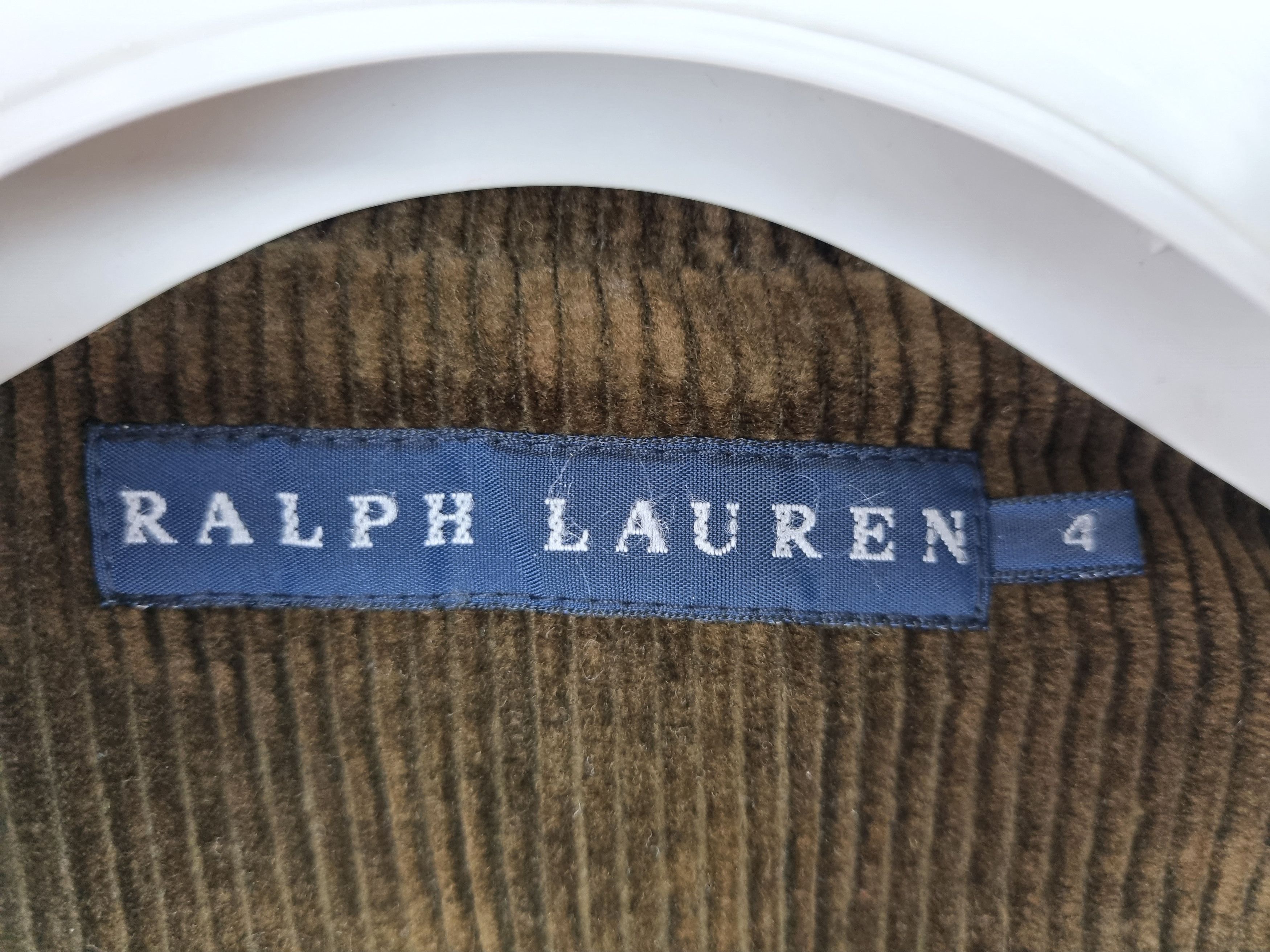 Polo Ralph Lauren 90s Vintage Corduroy RALPH LAUREN Blazer jacket Size US S / EU 44-46 / 1 - 13 Thumbnail