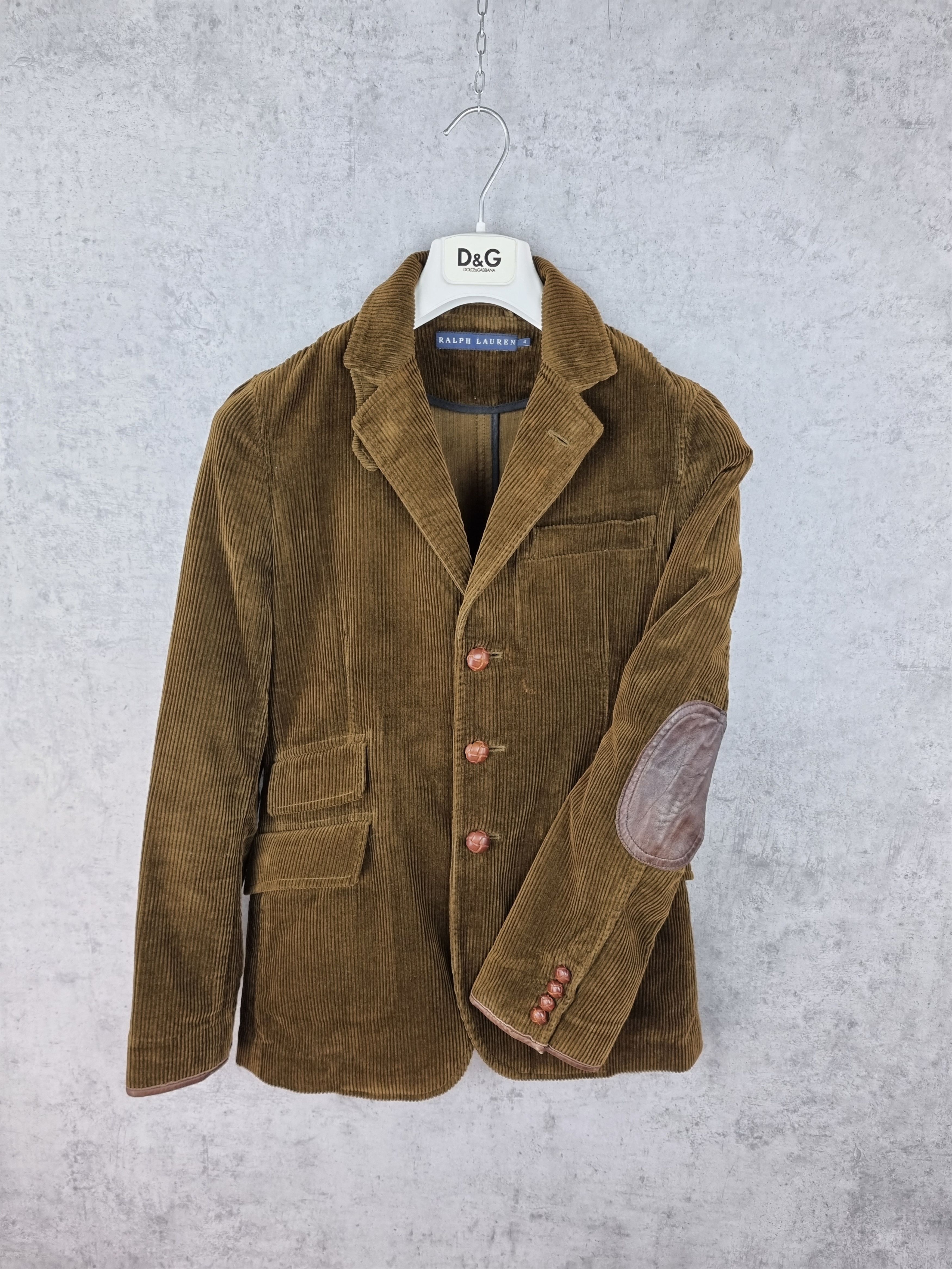 Polo Ralph Lauren 90s Vintage Corduroy RALPH LAUREN Blazer jacket Size US S / EU 44-46 / 1 - 4 Thumbnail