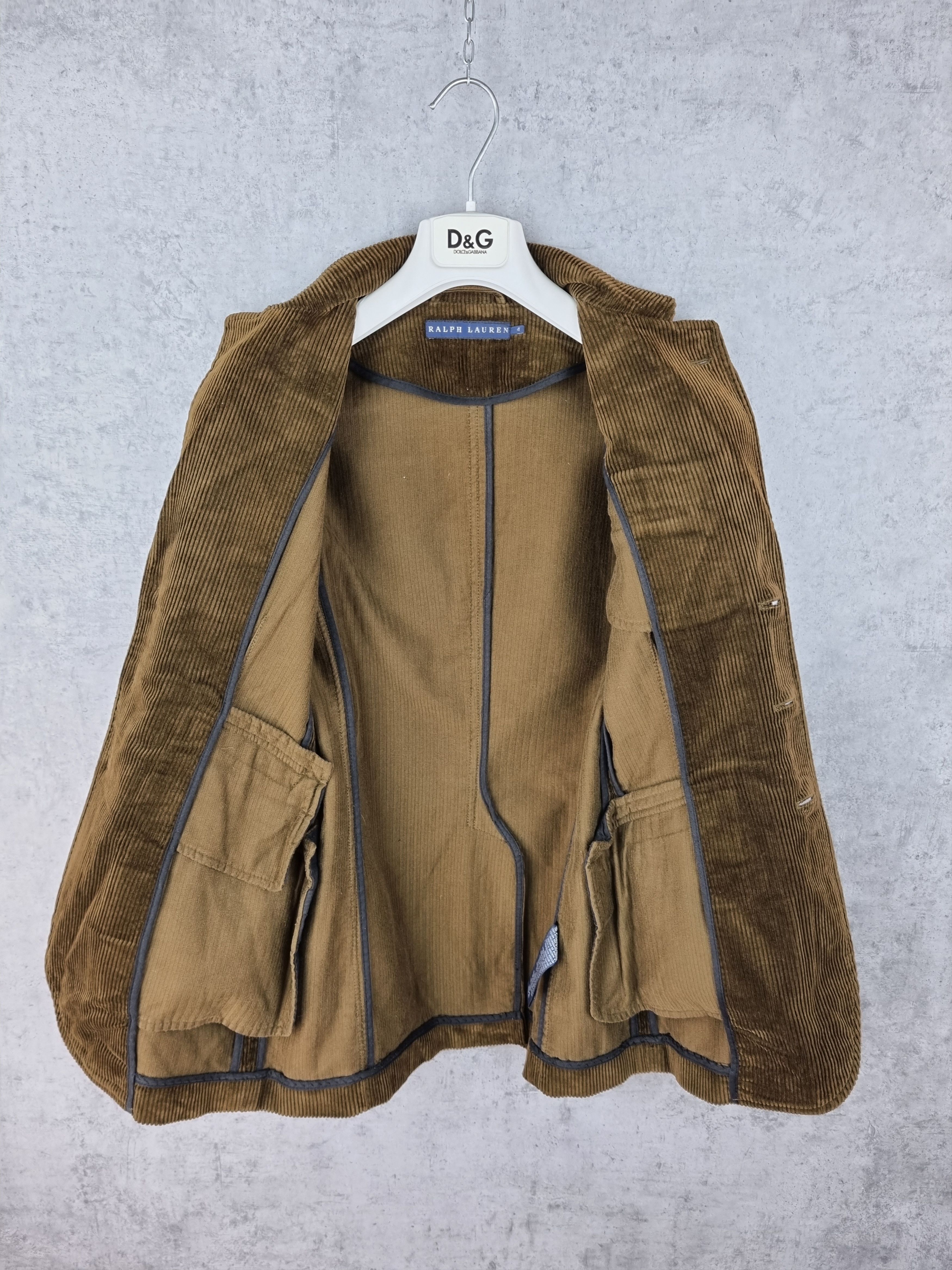 Polo Ralph Lauren 90s Vintage Corduroy RALPH LAUREN Blazer jacket Size US S / EU 44-46 / 1 - 5 Thumbnail