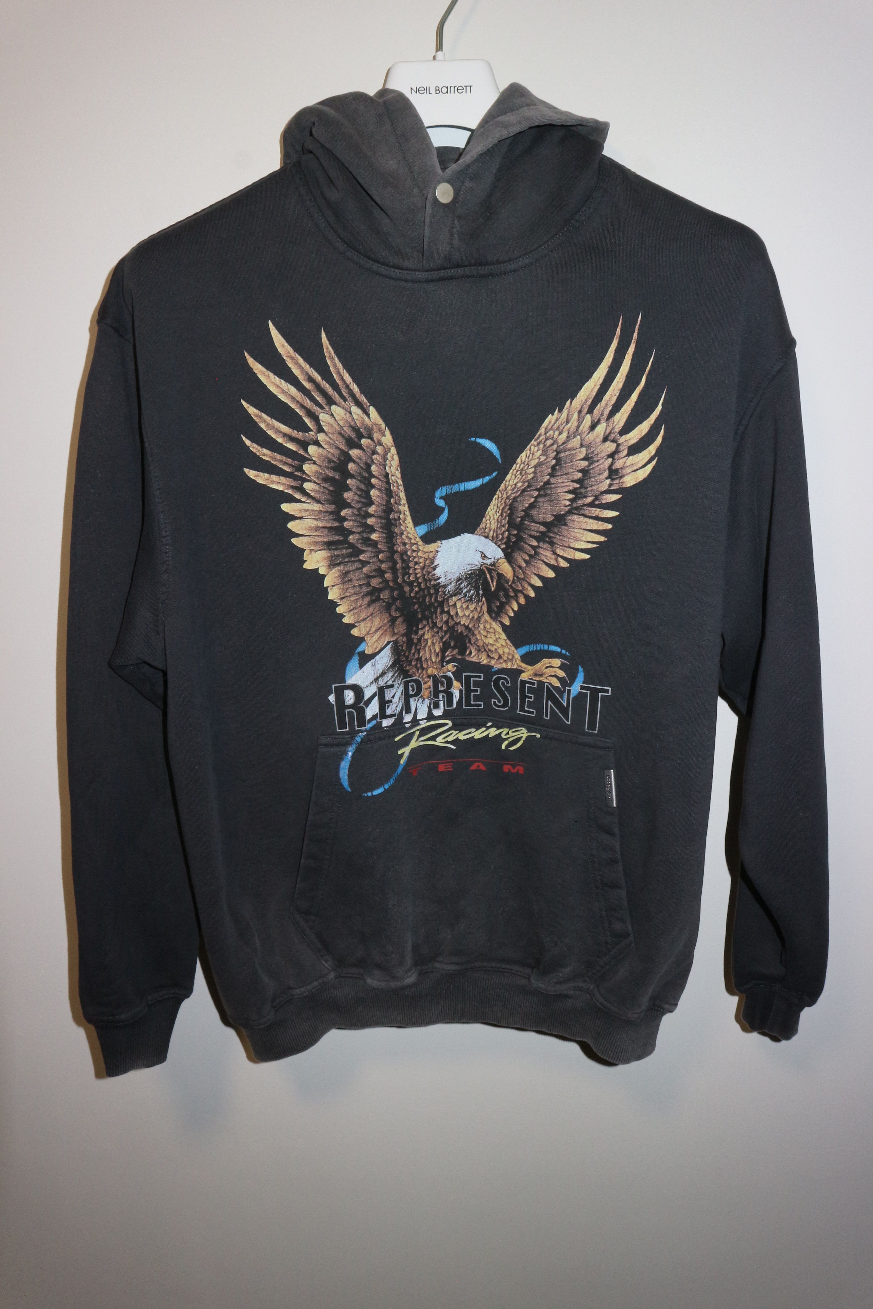 Represent Clo. Racing Team Eagle Hoodie Size US S / EU 44-46 / 1 - 1 Thumbnail