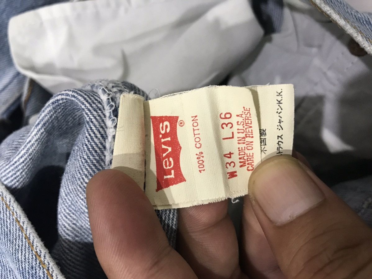 Levi's × Vintage Vintage Levis 501 Light Wash Denim Size US 31 - 15 Thumbnail
