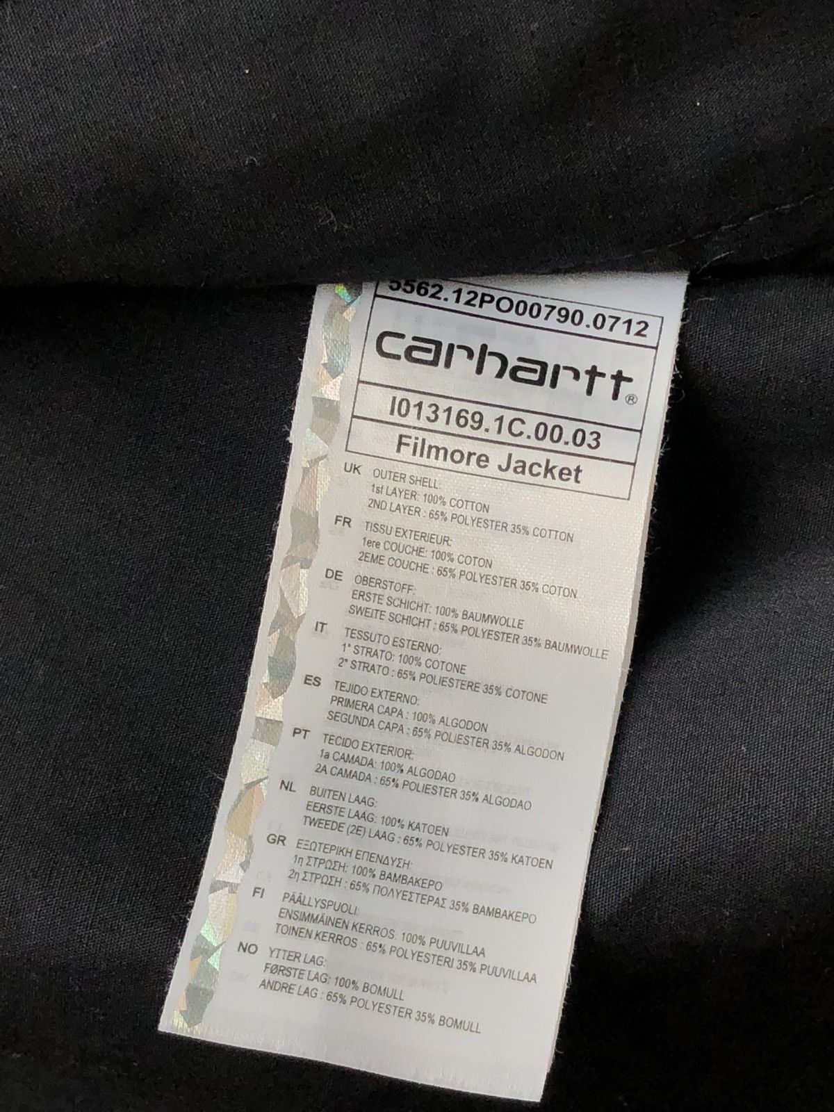 Other Stunning 🌩 Carhartt 🐎 filmore jacket Size US L / EU 52-54 / 3 - 12 Thumbnail