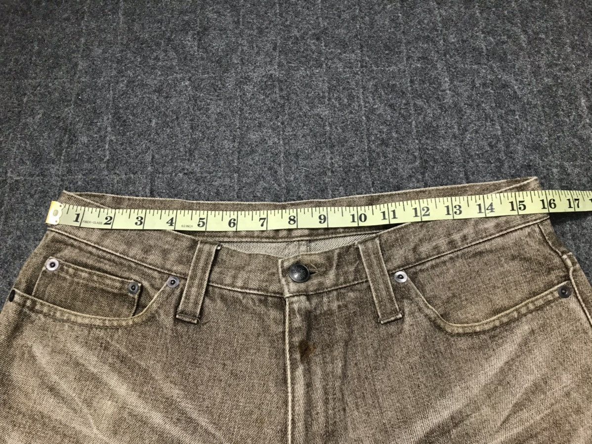 Japanese Brand × Vintage Modern Lovers Distressed Denim Olive Green Jeans Design Size US 32 / EU 48 - 11 Thumbnail