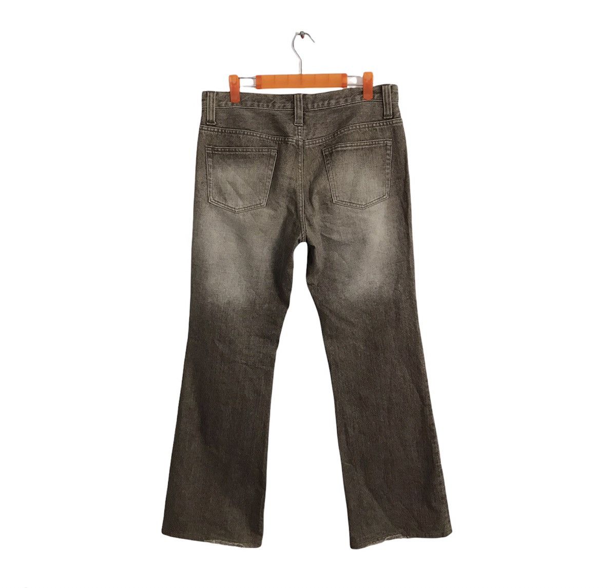 Japanese Brand × Vintage Modern Lovers Distressed Denim Olive Green Jeans Design Size US 32 / EU 48 - 2 Thumbnail