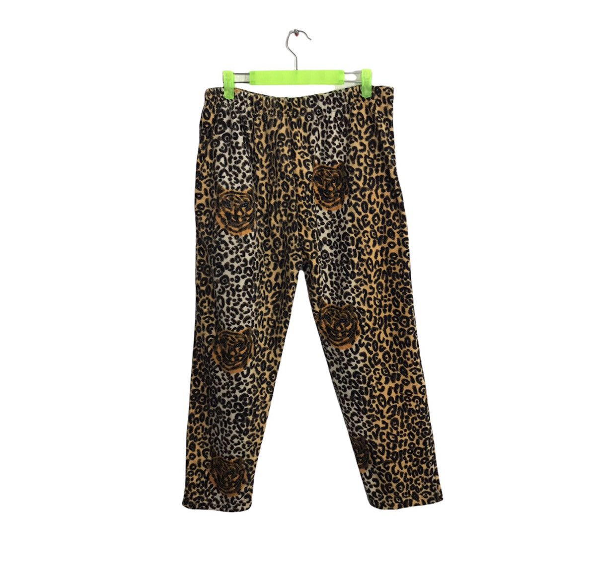Japanese Brand Sleeping Pant Leopard Art Jogger Ken Boy Pants Stretchable Size 30" / US 8 / IT 44 - 2 Thumbnail