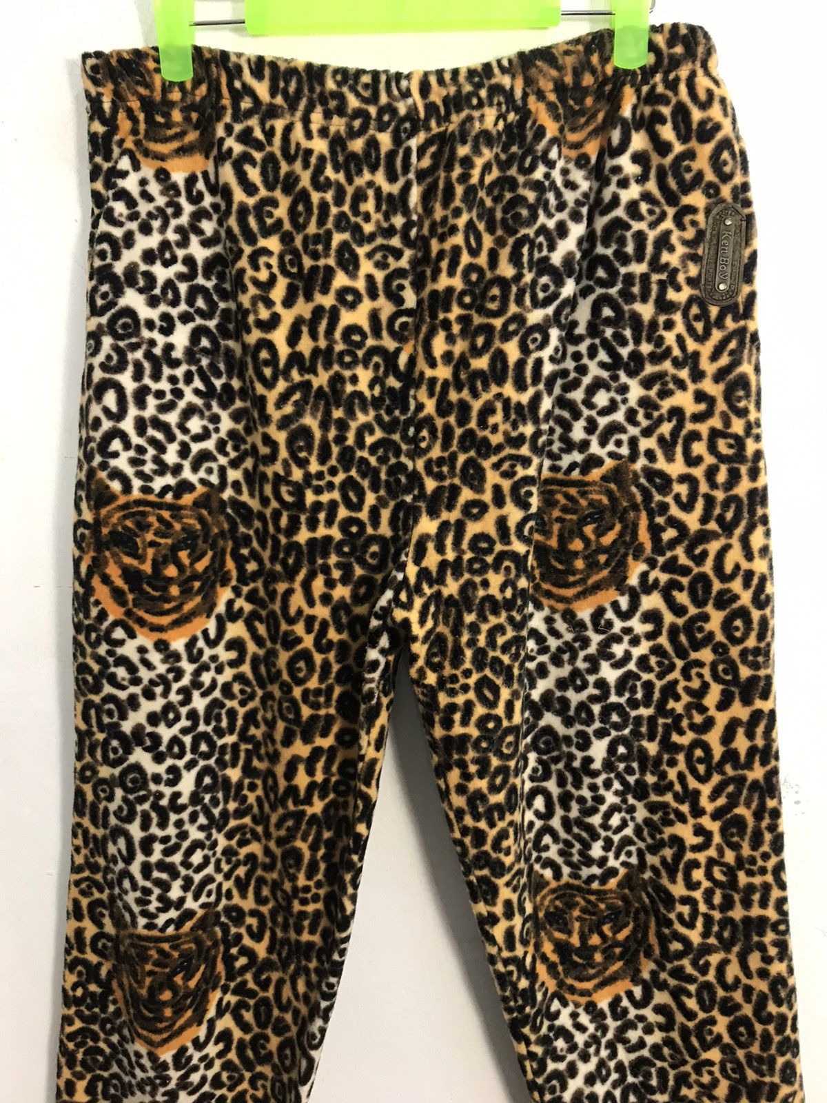 Japanese Brand Sleeping Pant Leopard Art Jogger Ken Boy Pants Stretchable Size 30" / US 8 / IT 44 - 4 Thumbnail