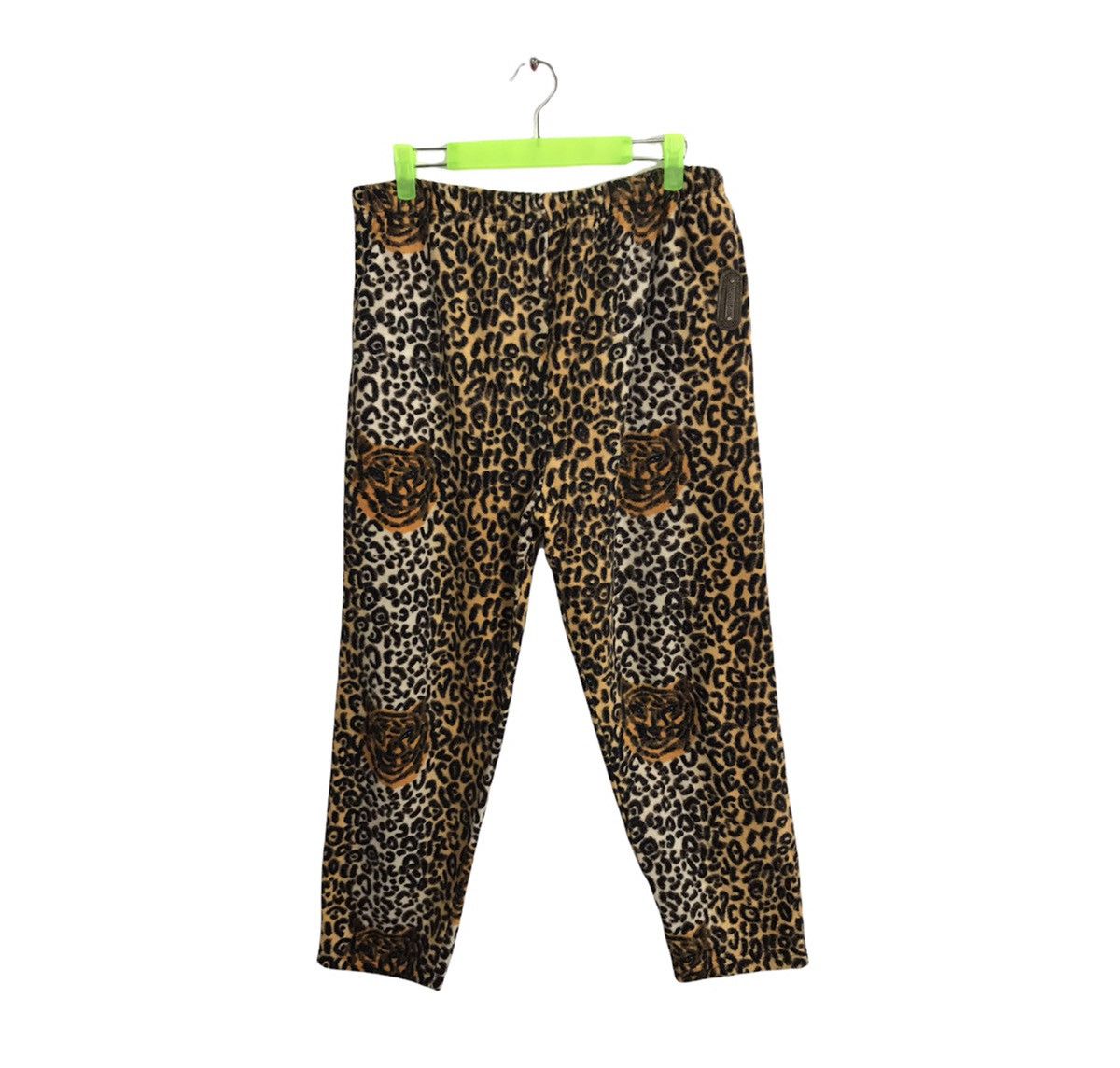 Japanese Brand Sleeping Pant Leopard Art Jogger Ken Boy Pants Stretchable Size 30" / US 8 / IT 44 - 1 Thumbnail