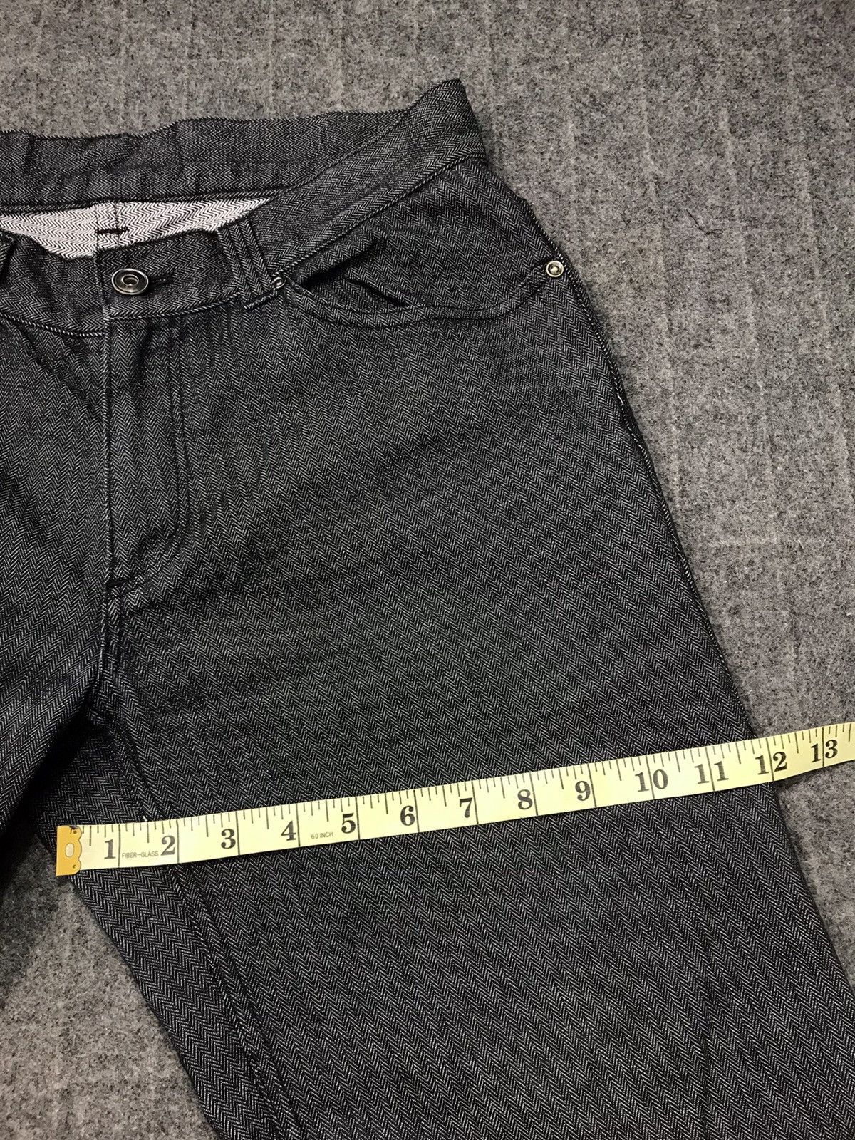 Japanese Brand A.V.V Homme Black Denim Jeans Regular Fit Cut Size 30 Size US 30 / EU 46 - 11 Thumbnail