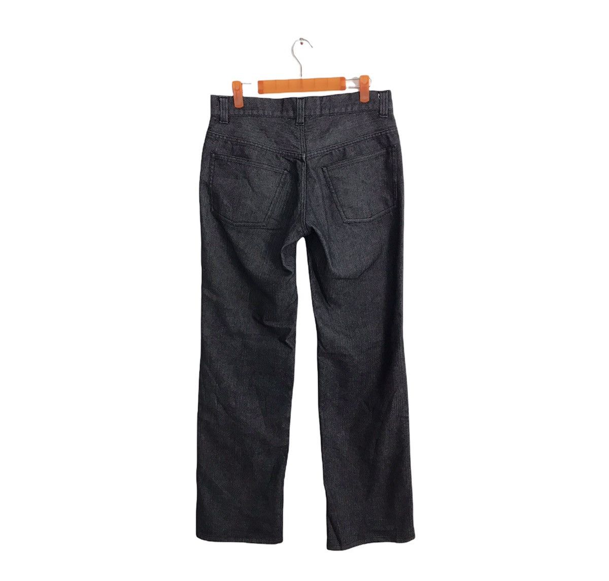 Japanese Brand A.V.V Homme Black Denim Jeans Regular Fit Cut Size 30 Size US 30 / EU 46 - 2 Thumbnail