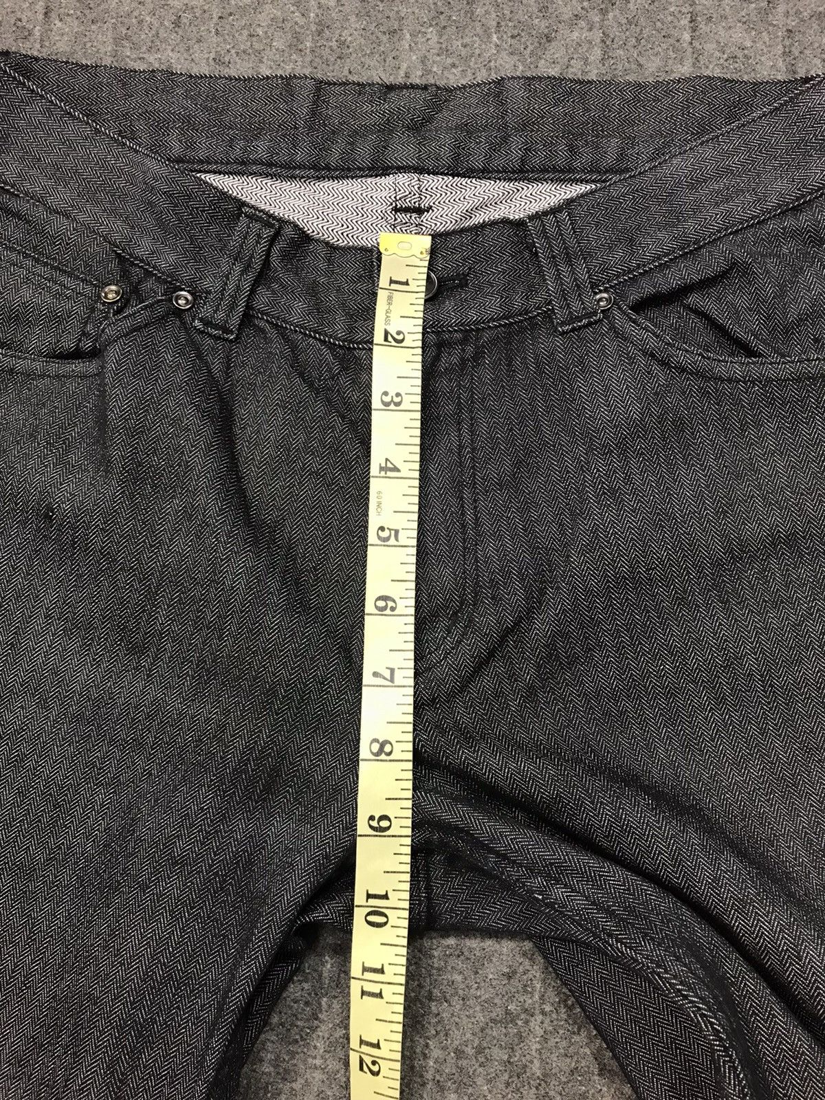 Japanese Brand A.V.V Homme Black Denim Jeans Regular Fit Cut Size 30 Size US 30 / EU 46 - 10 Thumbnail
