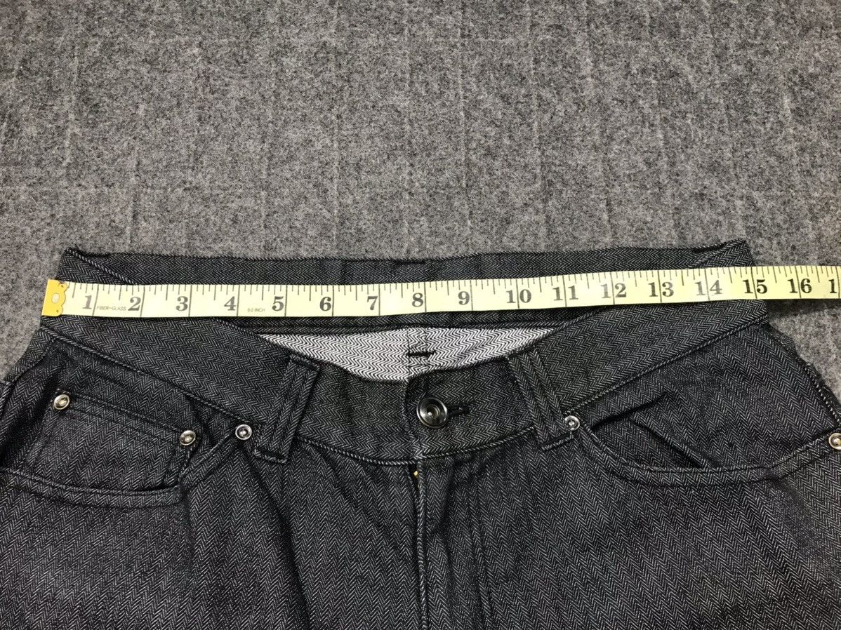 Japanese Brand A.V.V Homme Black Denim Jeans Regular Fit Cut Size 30 Size US 30 / EU 46 - 7 Thumbnail