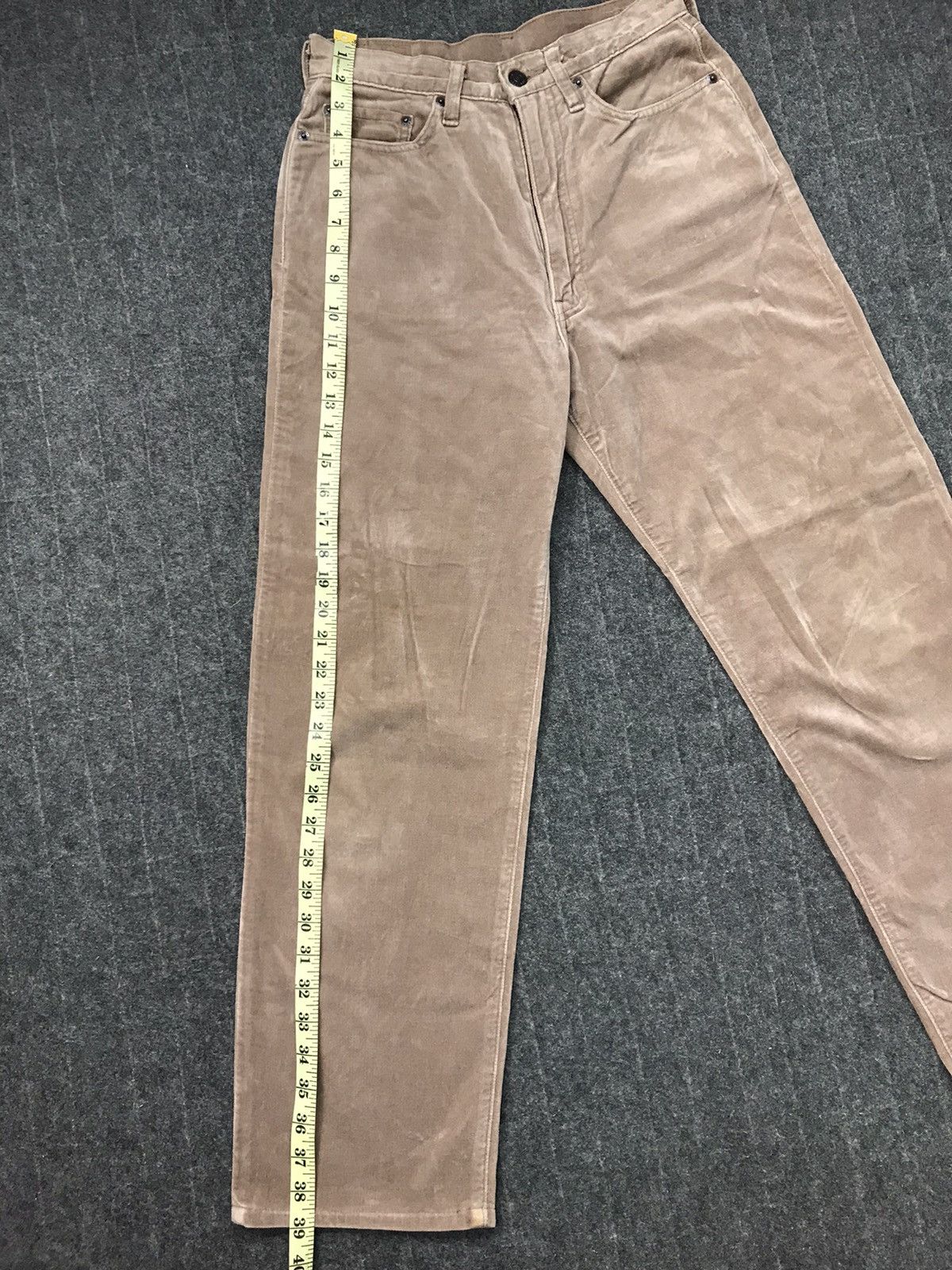 Levi's Levi’s & Strauss Lot 509–39 Distressed Denim Brown Jeans Size 28" / US 6 / IT 42 - 9 Thumbnail