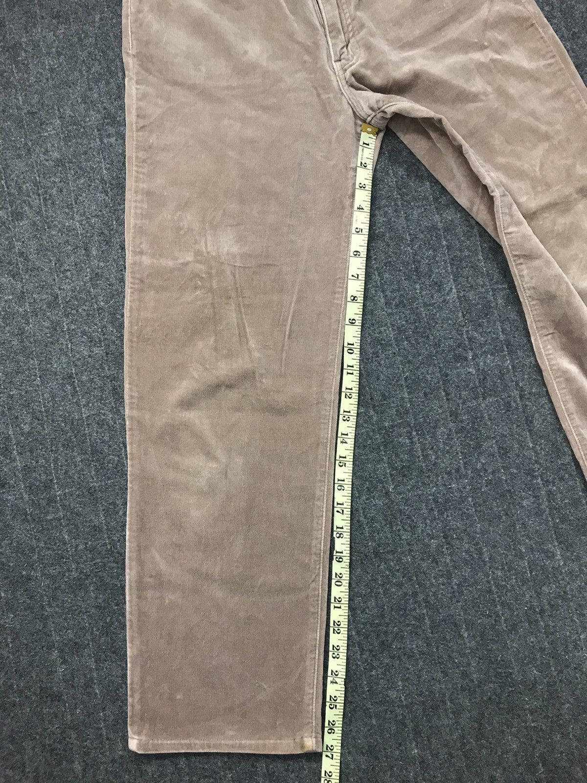 Levi's Levi’s & Strauss Lot 509–39 Distressed Denim Brown Jeans Size 28" / US 6 / IT 42 - 10 Thumbnail