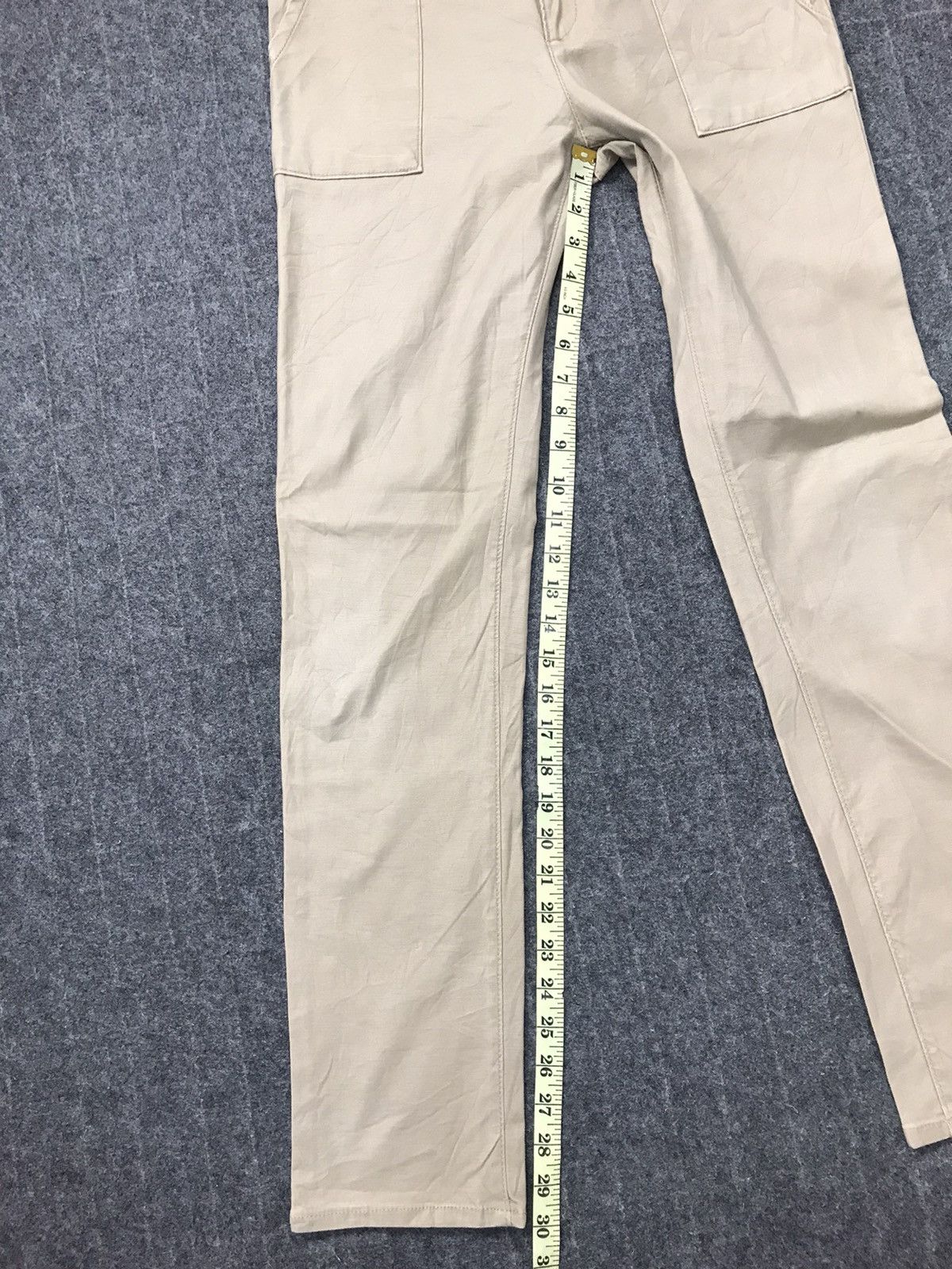 Japanese Brand Vintage Lepsim Lowrys Farm Denim Trouser Khakis Jeans Size 30" / US 8 / IT 44 - 8 Thumbnail